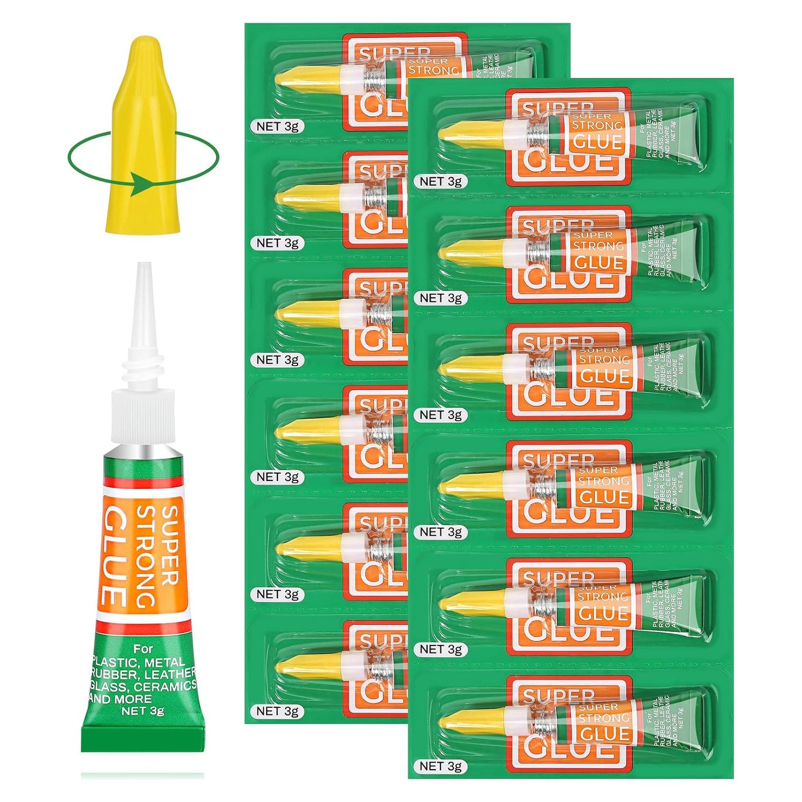 Paquete de 12 tubos de 3g de pegamento cianoacrilato Lucomb