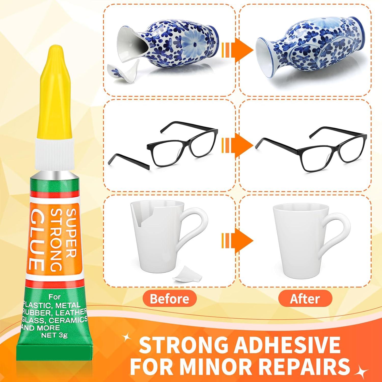 Paquete de 12 tubos de 3g de pegamento cianoacrilato Lucomb