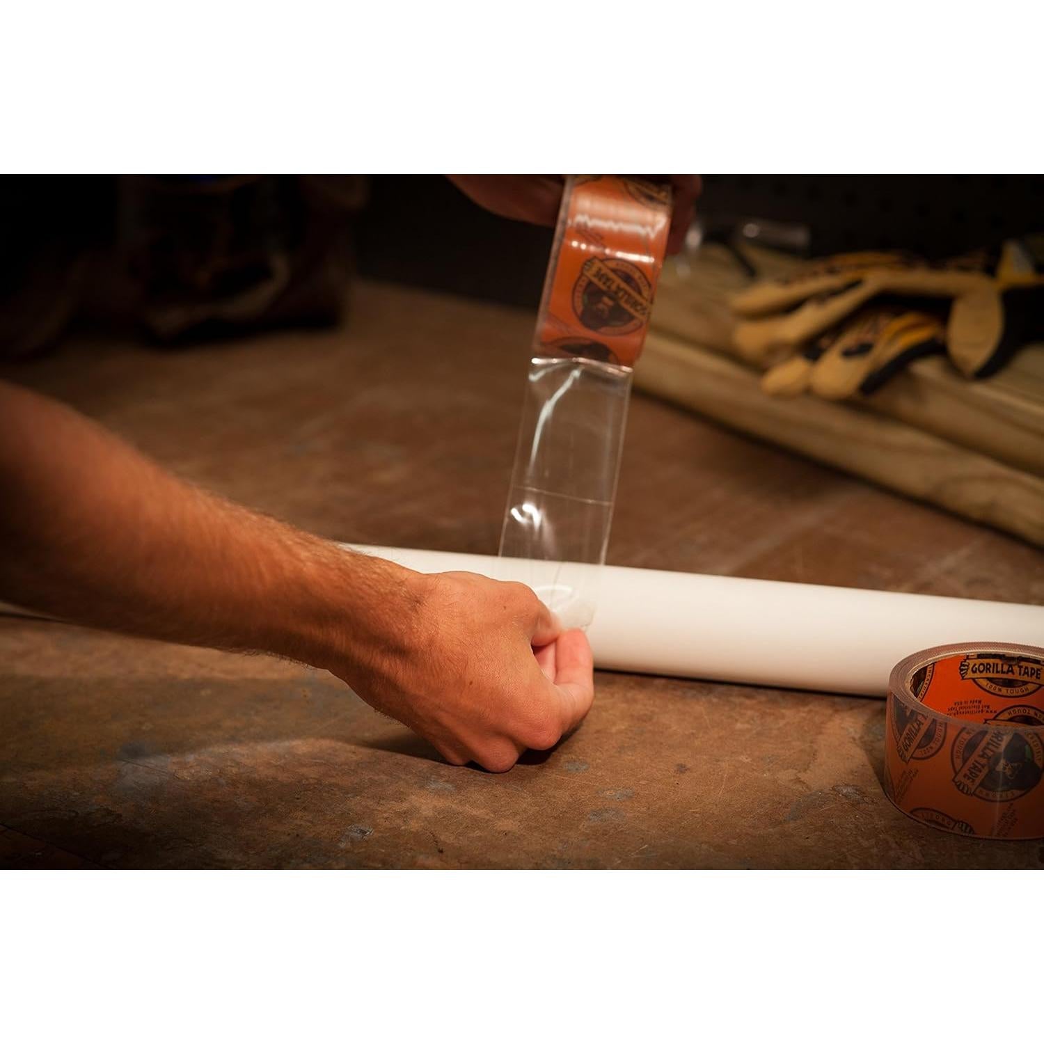 Cinta adhesiva transparente Gorilla 2pk 4.78cm x 4.57m