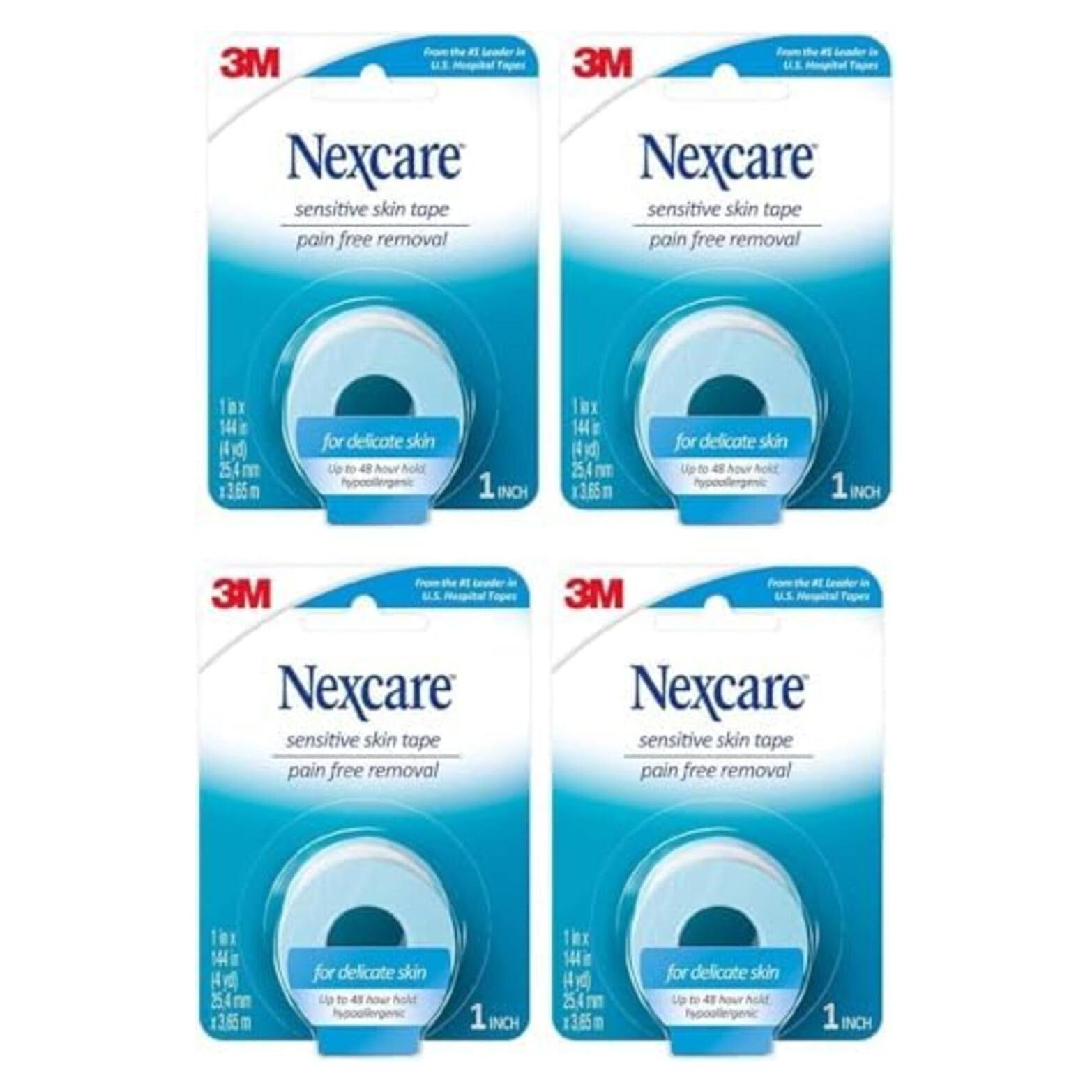 Cinta Médica para Piel Sensible Nexcare - 4 Unidades