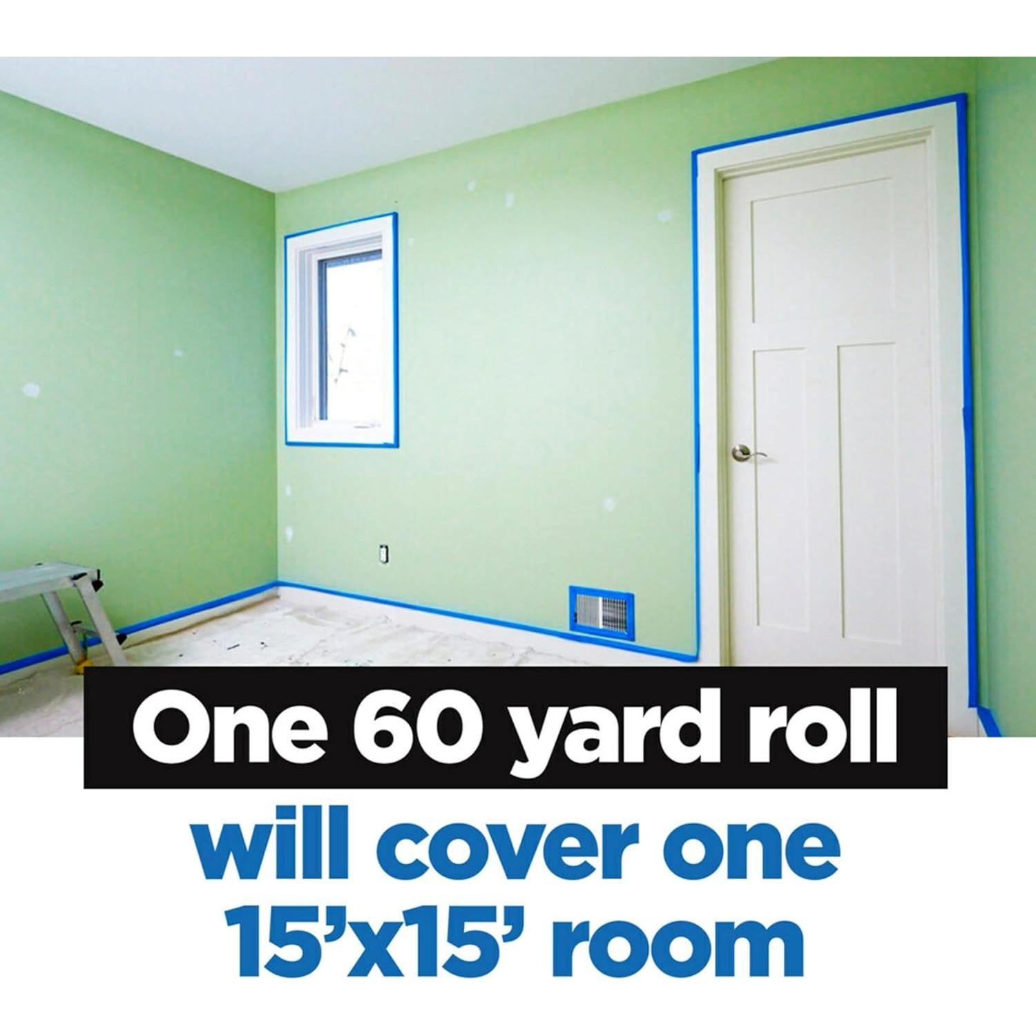 Cinta de Pintor ScotchBlue Original 3.58 cm x 54.86 m - 4 Rollos