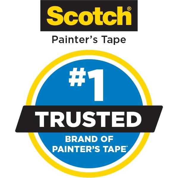 Cinta de Pintor ScotchBlue 2090 - 4.78 cm x 54.86 m, Multi-Superficie