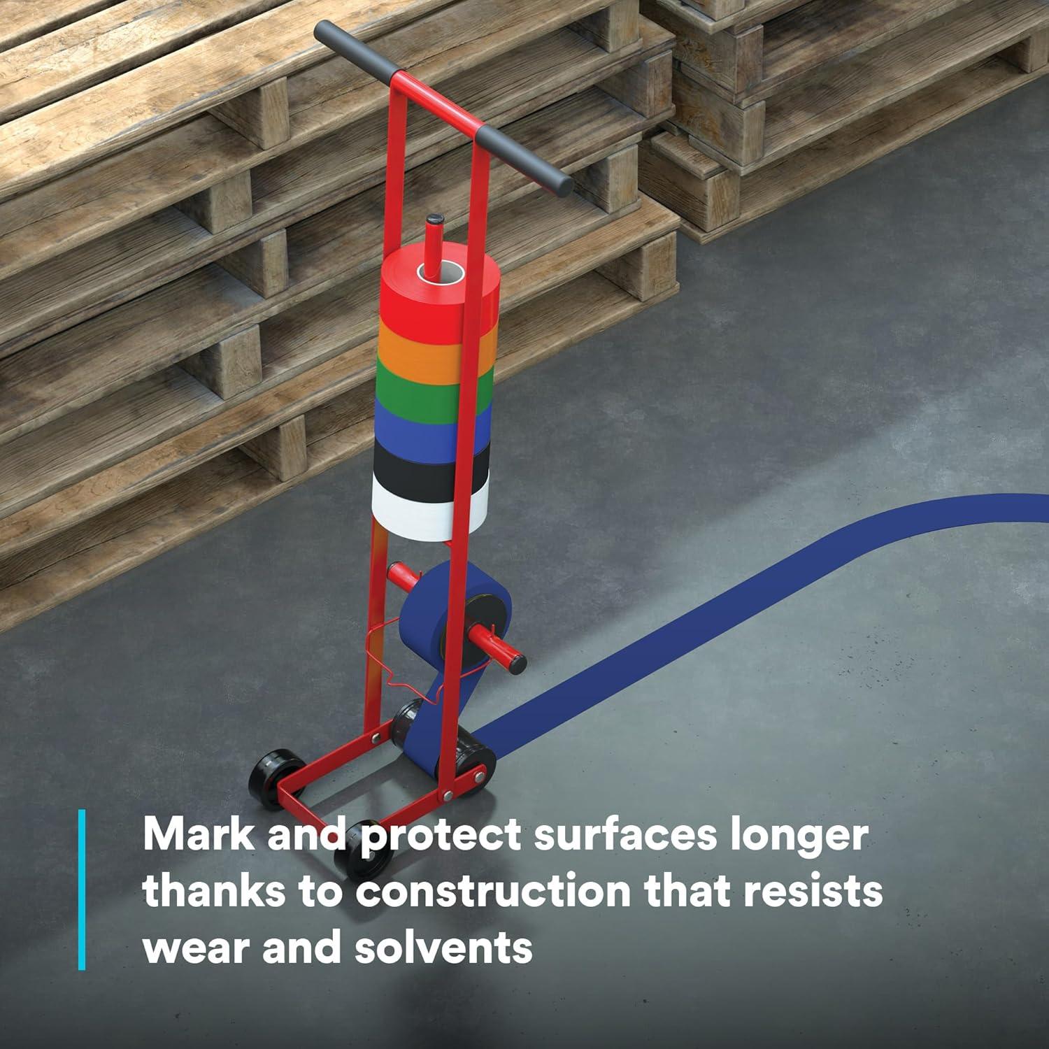 Cinta de Vinilo 471 3M Azul 0.32 cm x 32.92 m Industrial