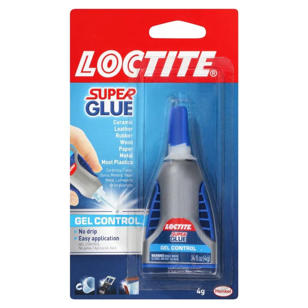 Loctite Super Glue Gel Control 20g - Pegamento Instantáneo Transparente