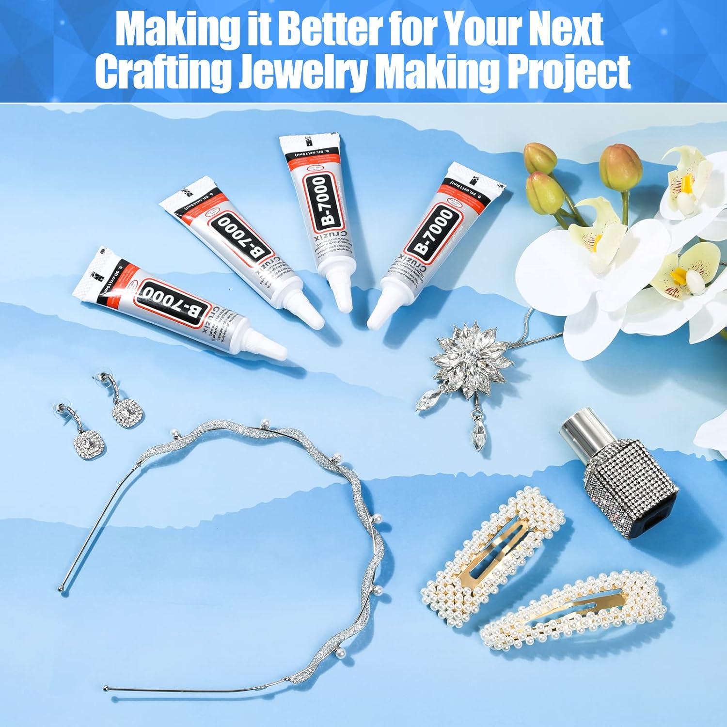 Pegamento B-7000 Cruzix Claro 4x15 ml para Manualidades