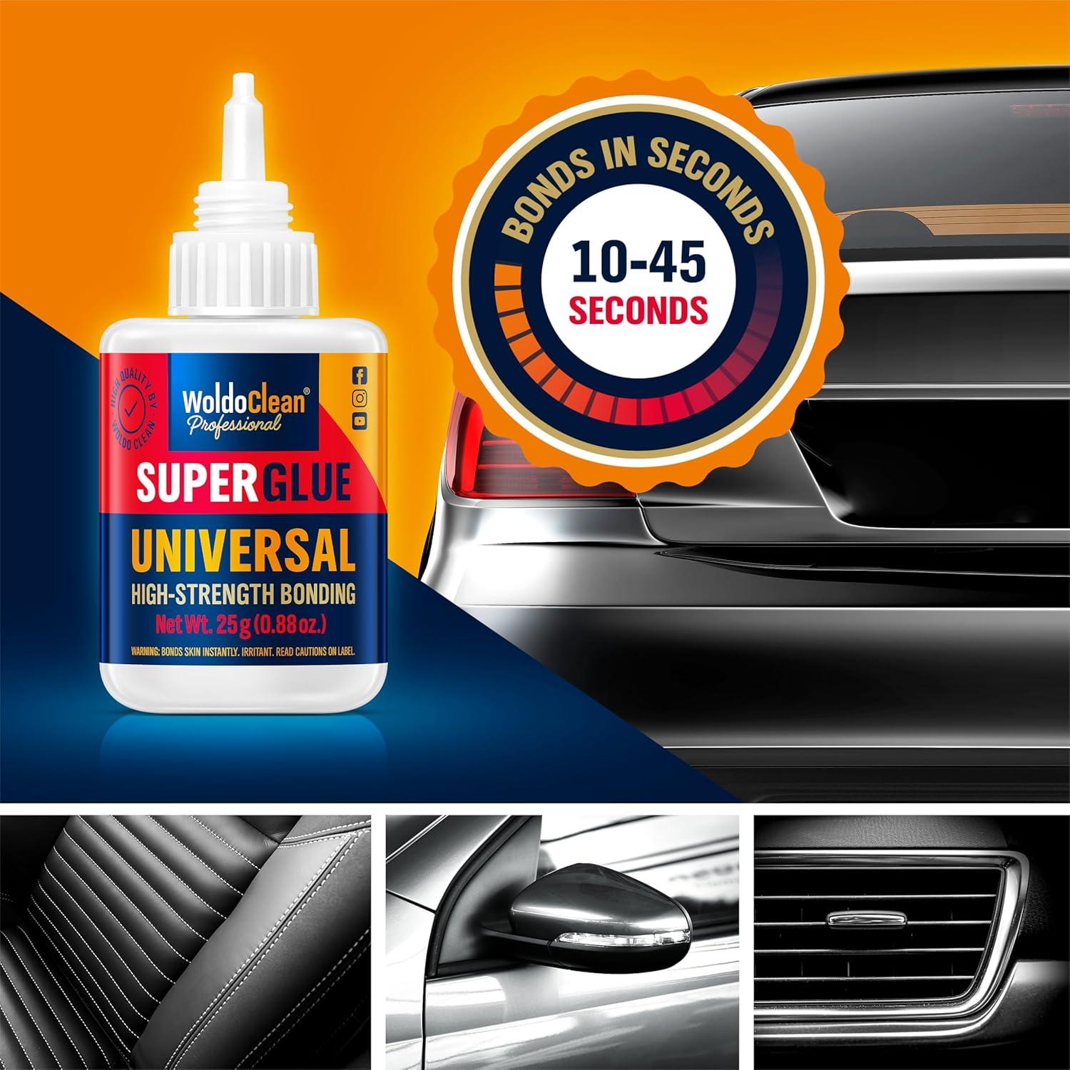 Adhesivo Universal WoldoClean 25g - Super Glue Transparente