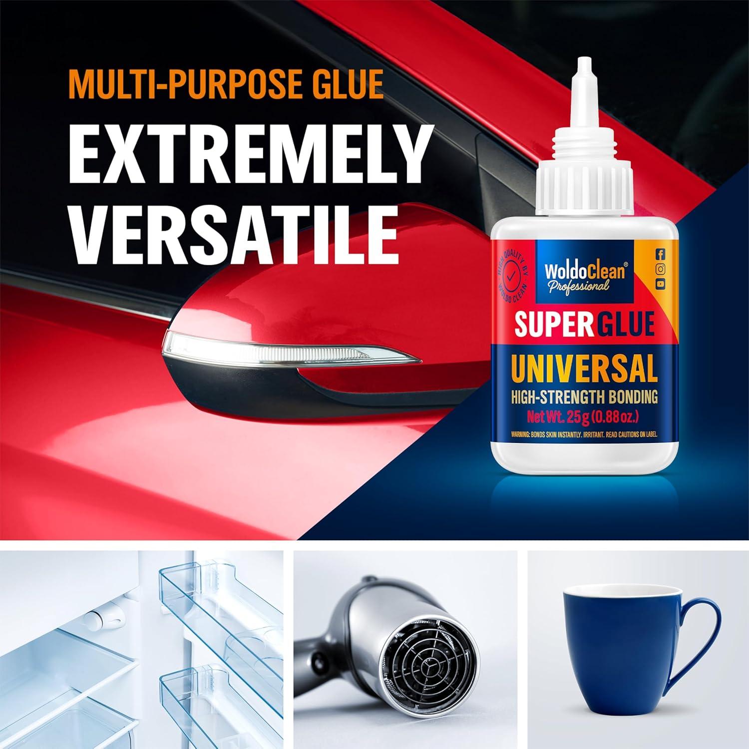 Adhesivo Universal WoldoClean 25g - Super Glue Transparente