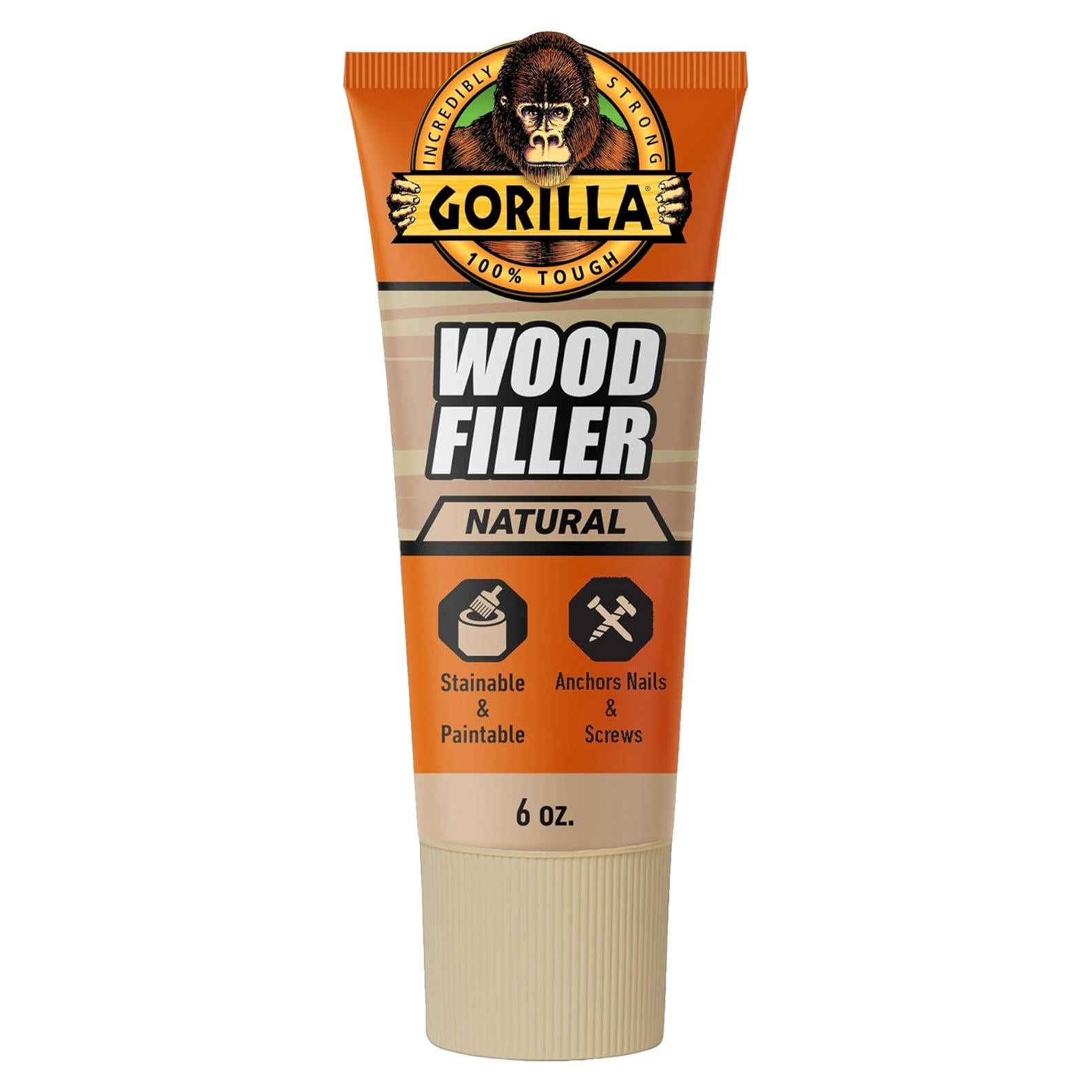 Relleno de Madera Gorilla 170g Natural Resistente al Agua