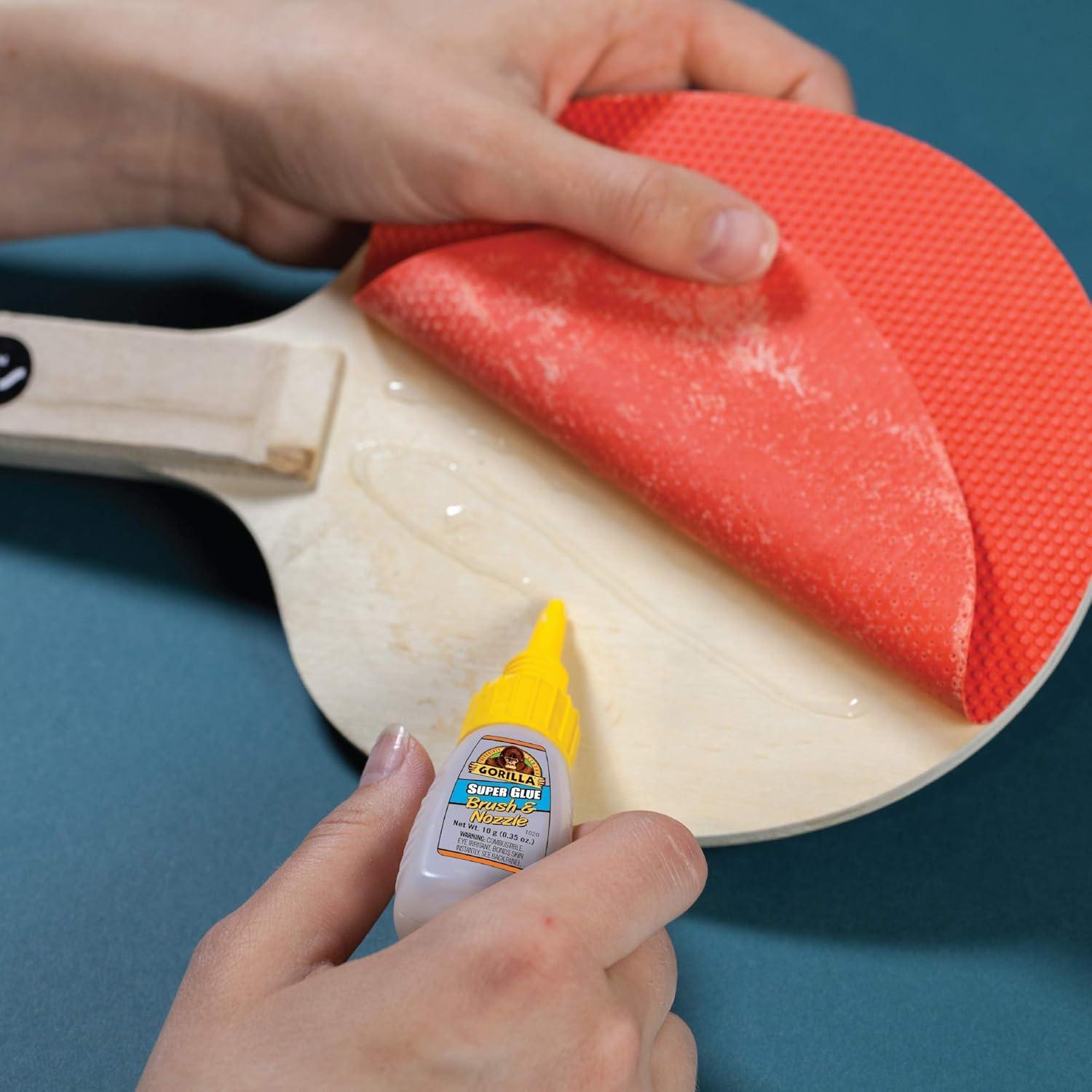 Pegamento Super Gorilla 10ml con Brocha y Boquilla - Transparente