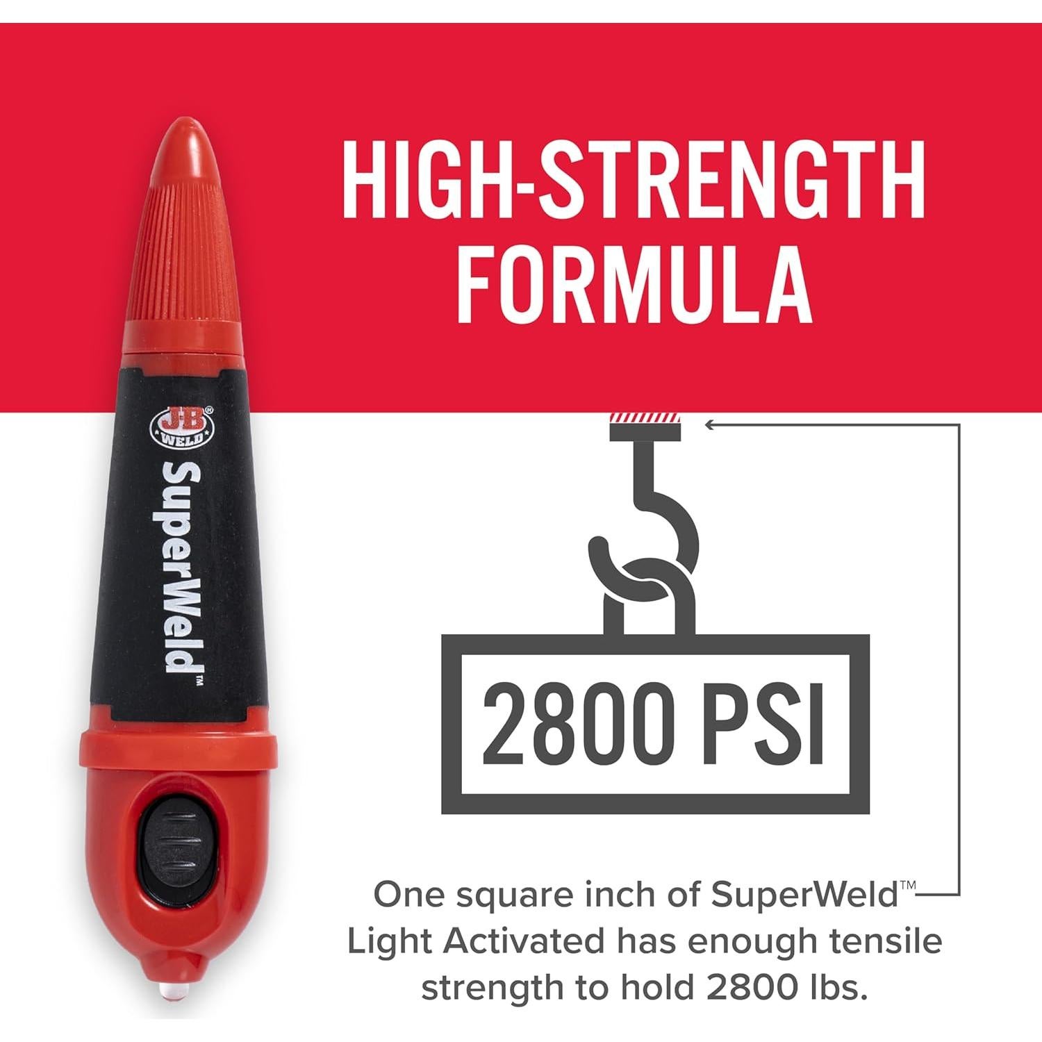 Superpegamento J-B Weld Activado por Luz 5g 2-Pack Transparente