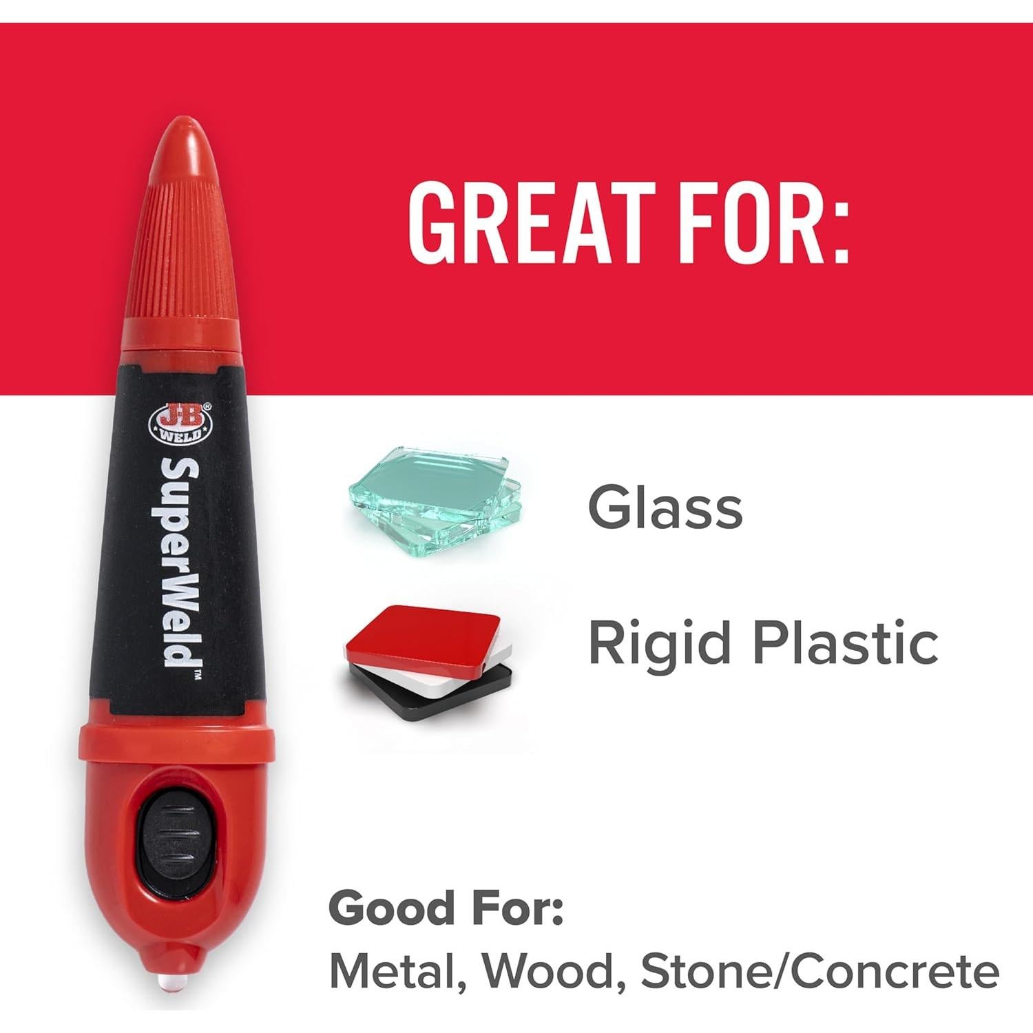 Superpegamento J-B Weld Activado por Luz 5g 2-Pack Transparente