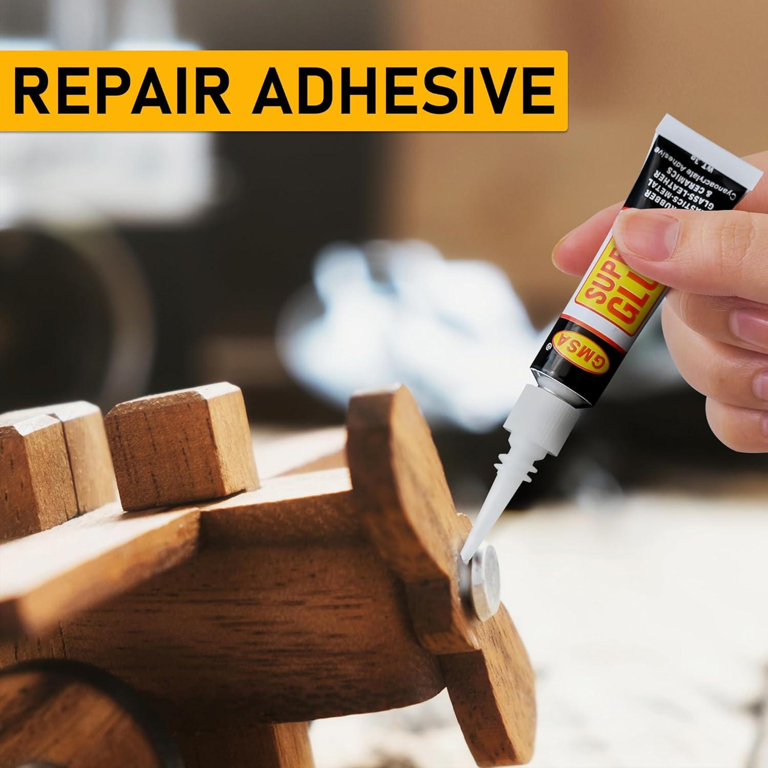 Super Glue GMSA Todo Propósito 4 Tubos 3g Secado Rápido