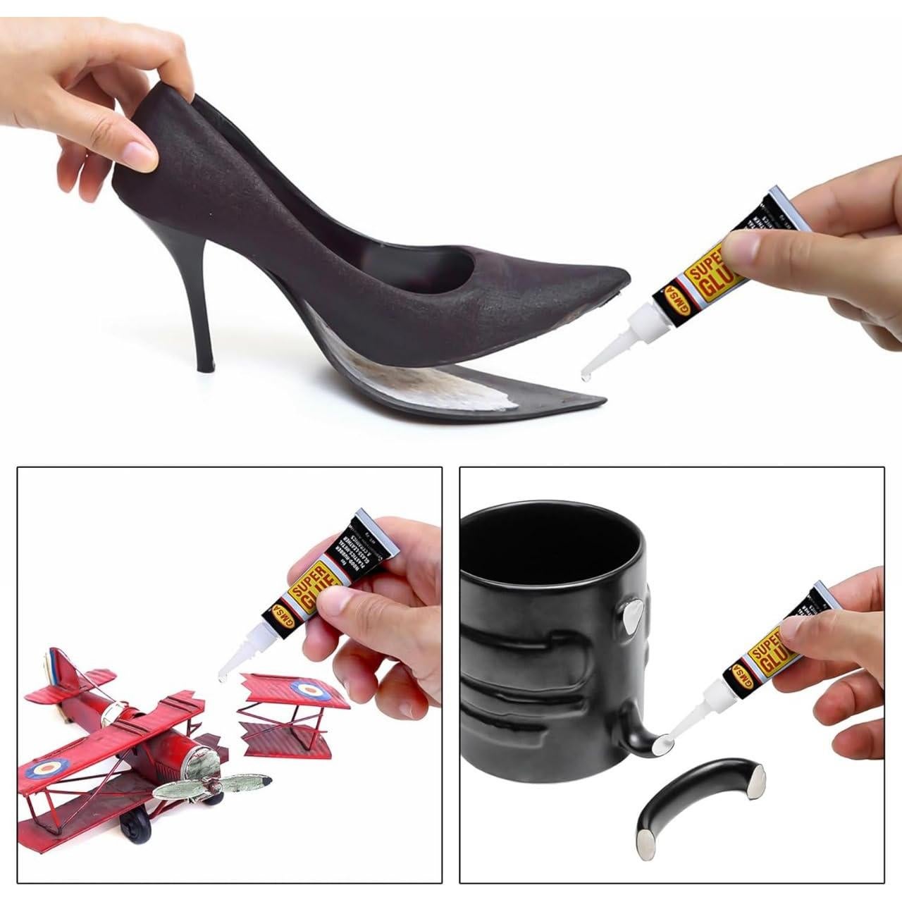 Super Glue GMSA Todo Propósito 4 Tubos 3g Secado Rápido