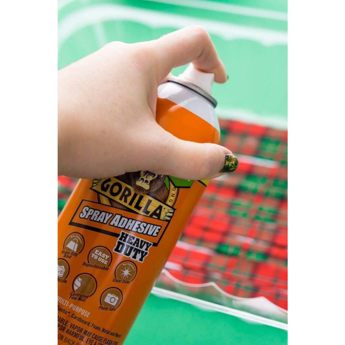 Adhesivo en Spray Gorilla 311g - Alta Resistencia y Reposicionable