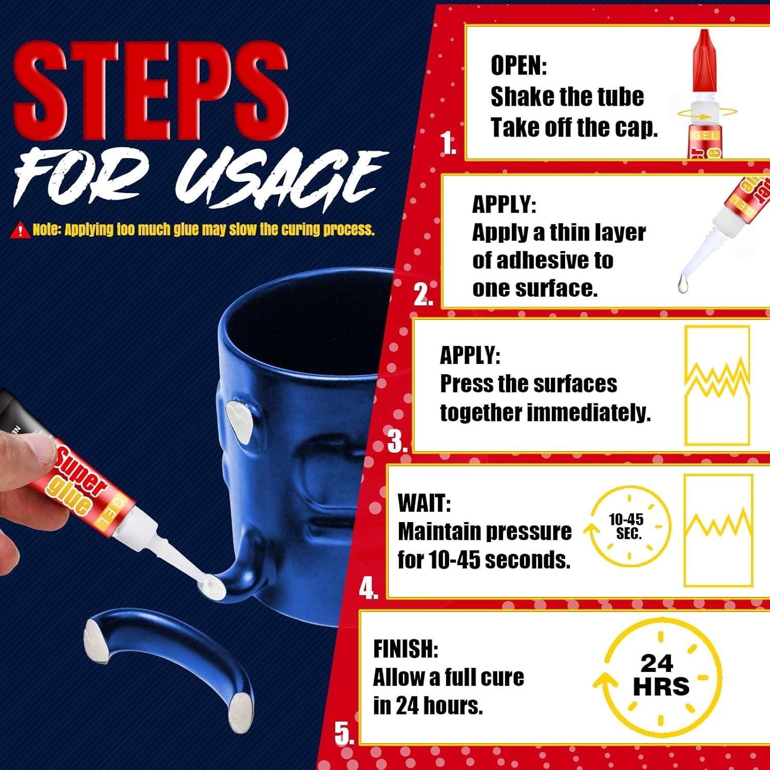 Pegamento en Gel Multiusos ALECPEA 3g x 12 Unidades Rápido