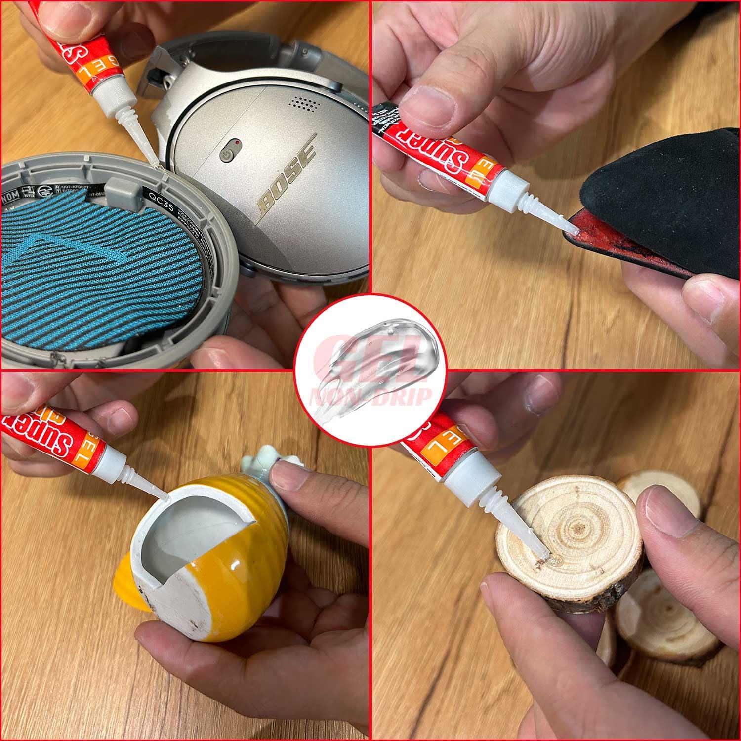 Pegamento en Gel Multiusos ALECPEA 3g x 12 Unidades Rápido