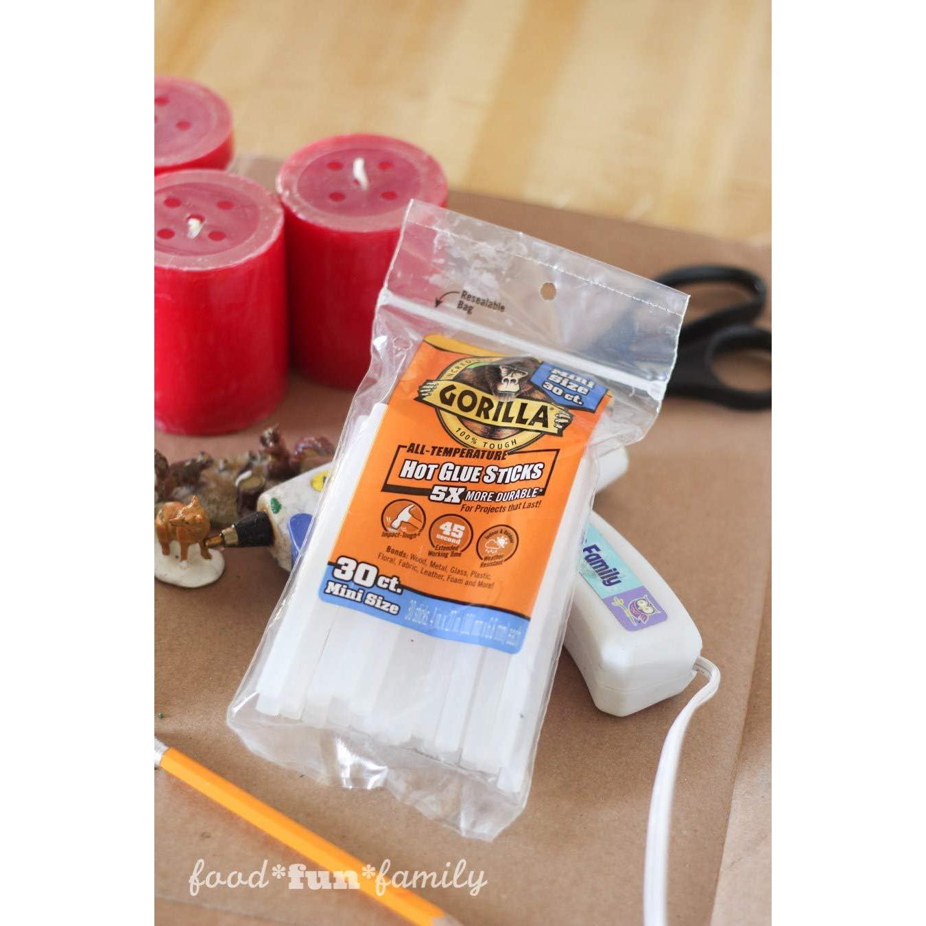 Palitos de Pegamento Caliente Gorilla 30 Unidades 10.16 cm