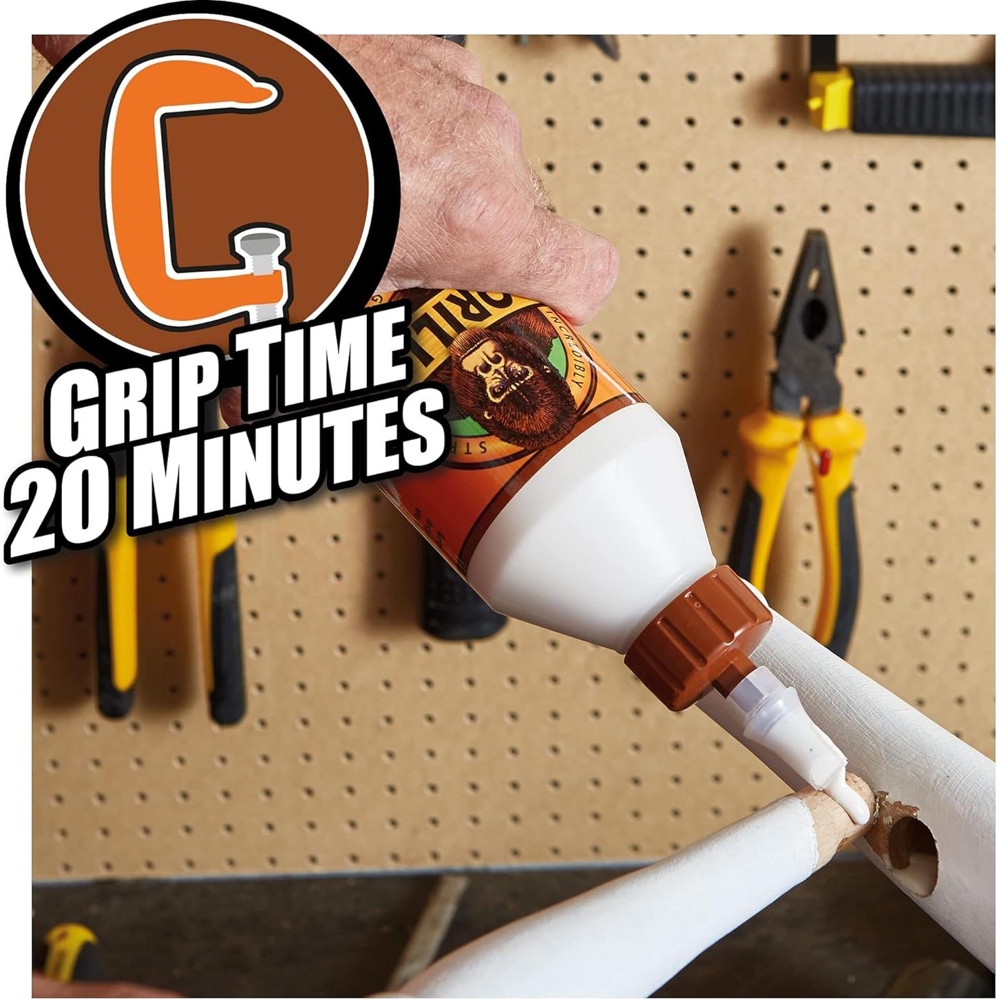 Pegamento para Madera Gorilla 236ml Resistente al Agua