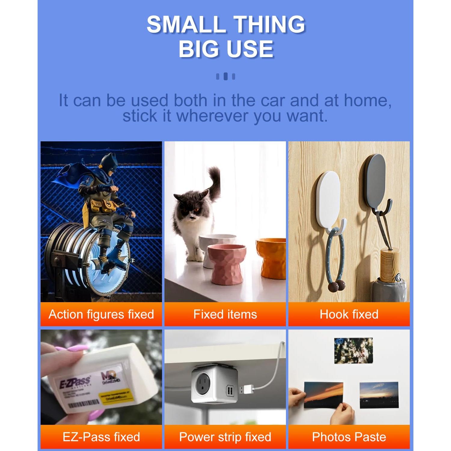 Almohadillas Adhesivas Doble Cara 3M VHB 48 Pcs 3x3.5 cm