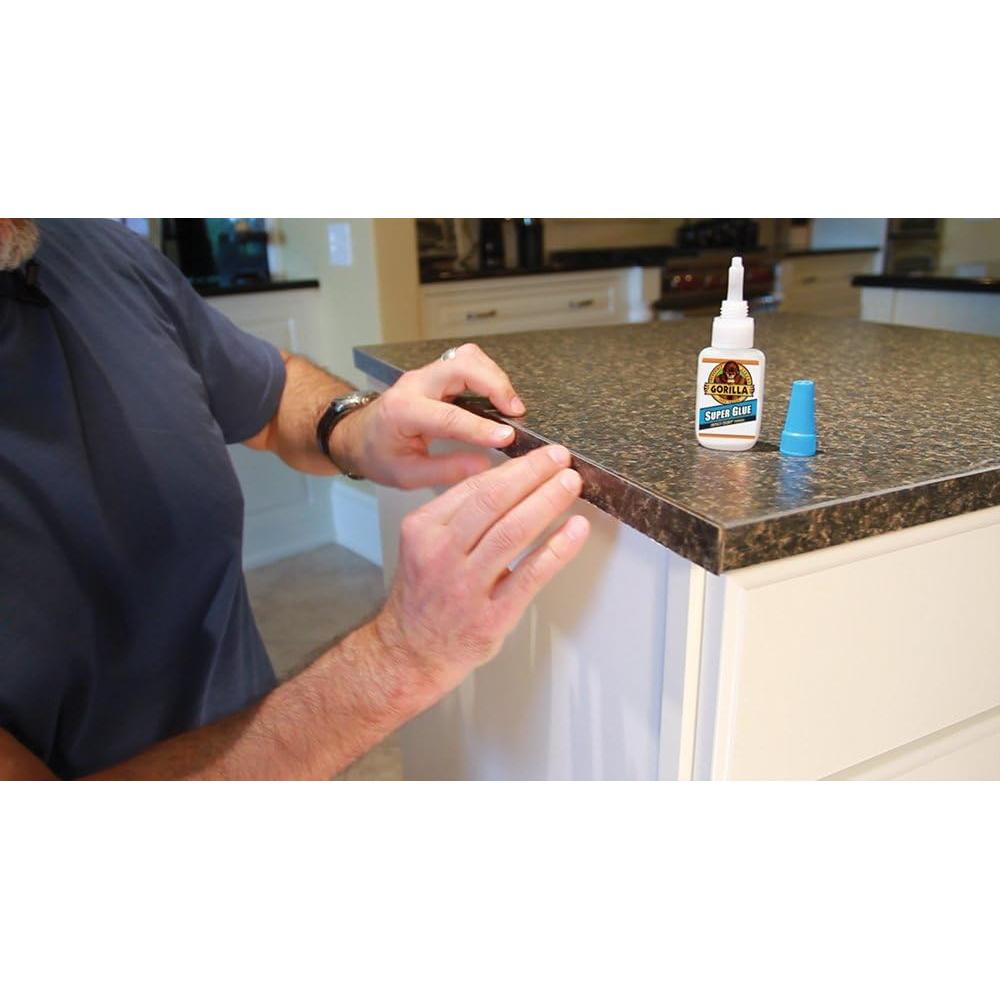 Gorilla Super Glue 15 Gramos Claro - Paquete de 5 Adhesivos
