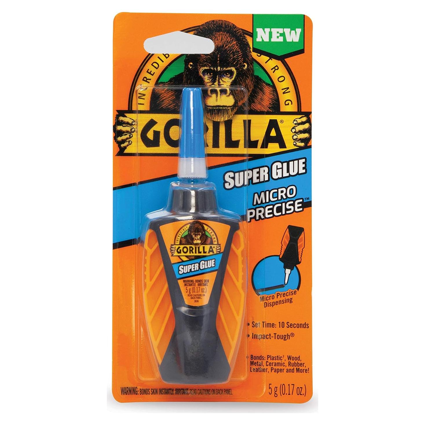 Pegamento Super Gorilla Micro Preciso 5g Transparente