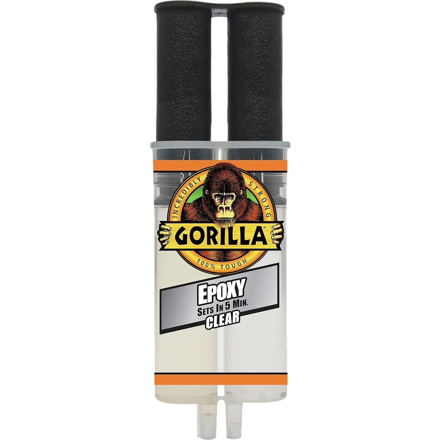 Epoxi Gorilla 2 partes 151.4 ml transparente - Paquete de 6