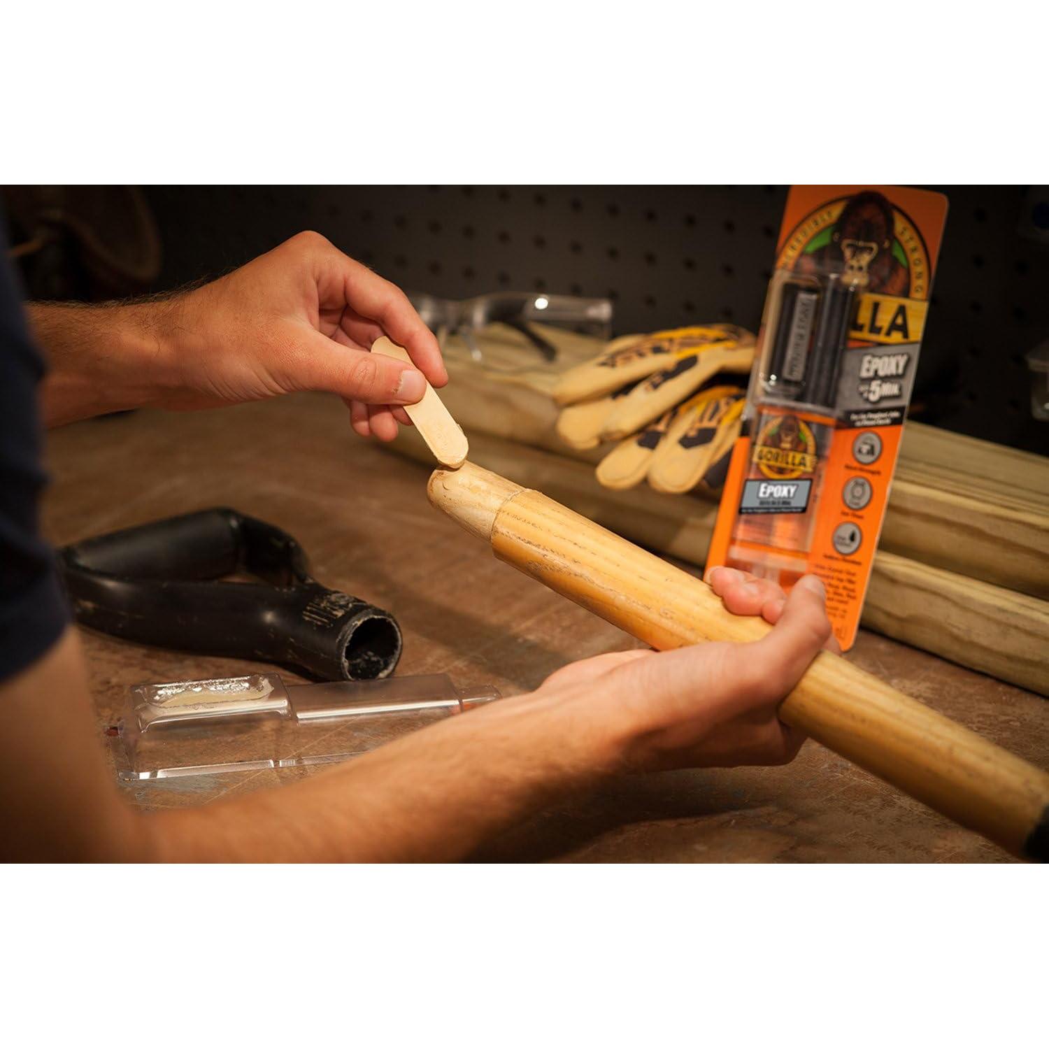 Epoxi Gorilla 2 partes 151.4 ml transparente - Paquete de 6