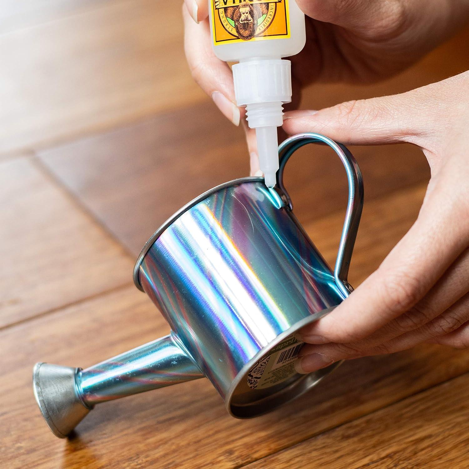 Gorilla Super Glue Gel 20g - Pegamento Transparente Multiusos