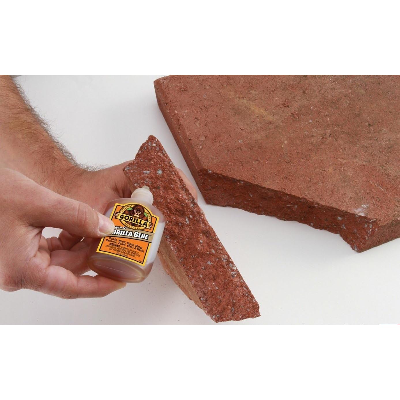 Gorilla Glue Original 4 Onzas, Pegamento Impermeable, Paquete de 2