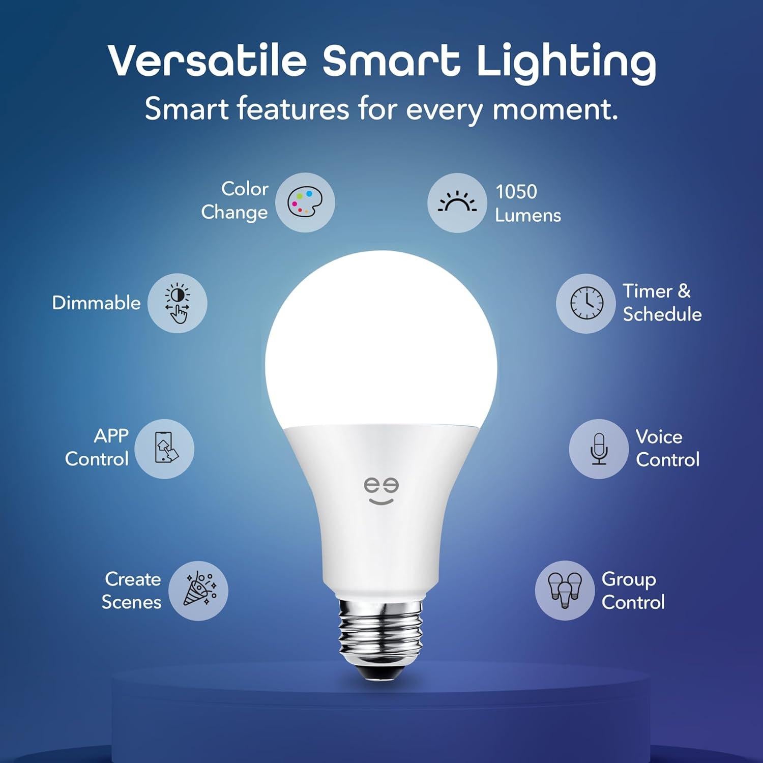 Bombilla LED Wi-Fi Geeni PRISMA 1050 Multicolor 1050 Lúmenes