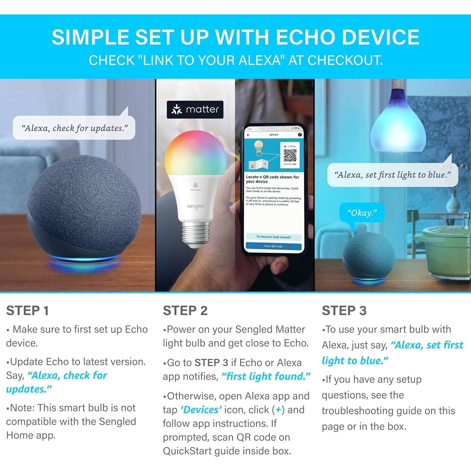 Bombilla LED Inteligente Sengled G2 Multicolor 800LM 9W