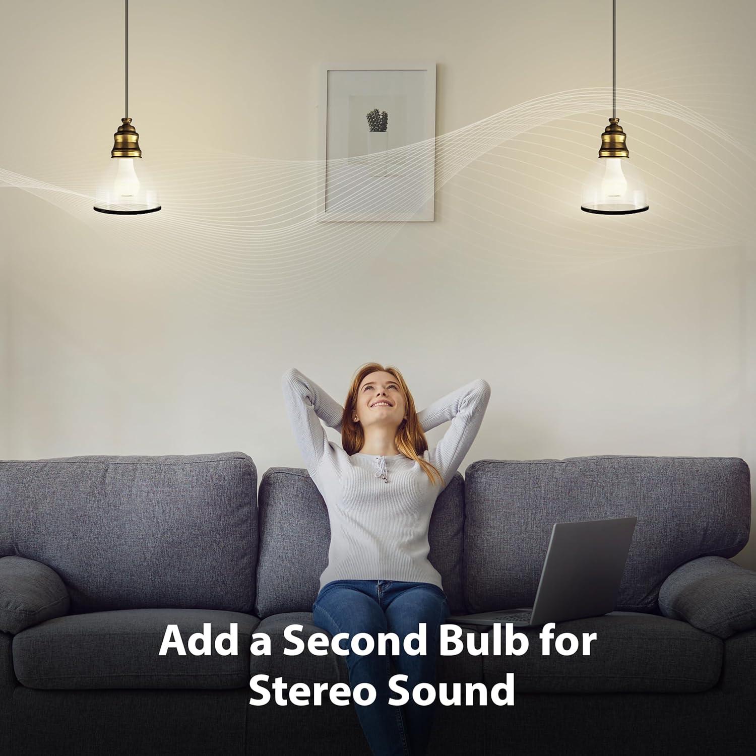 Bombilla LED A19 Feit Electric con Altavoz Bluetooth 12W 3000K