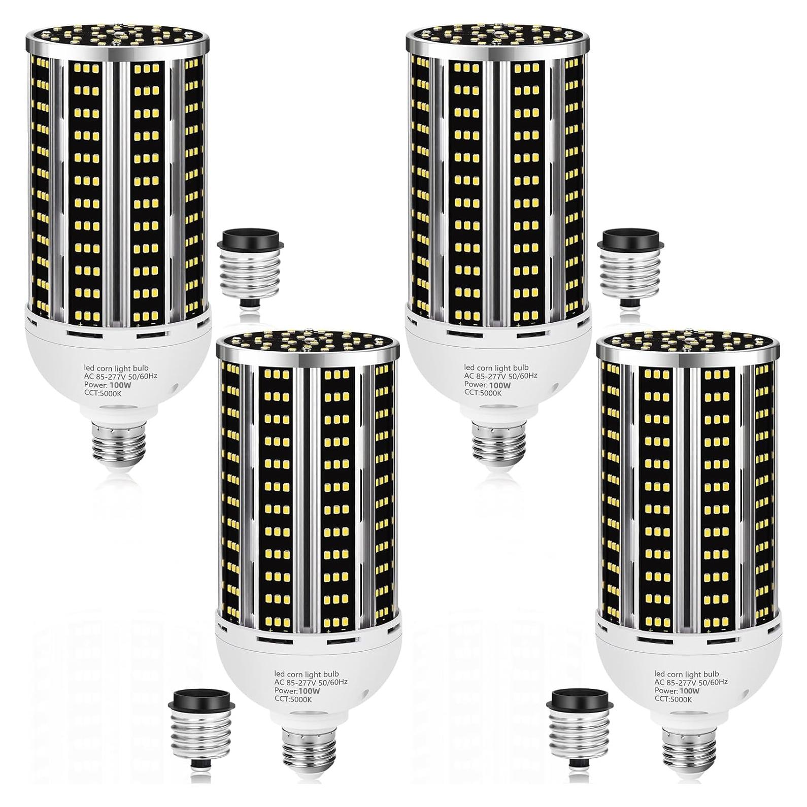 Bombilla LED de maíz YANYCN 100W 14200LM luz diurna 5000K E26/E39