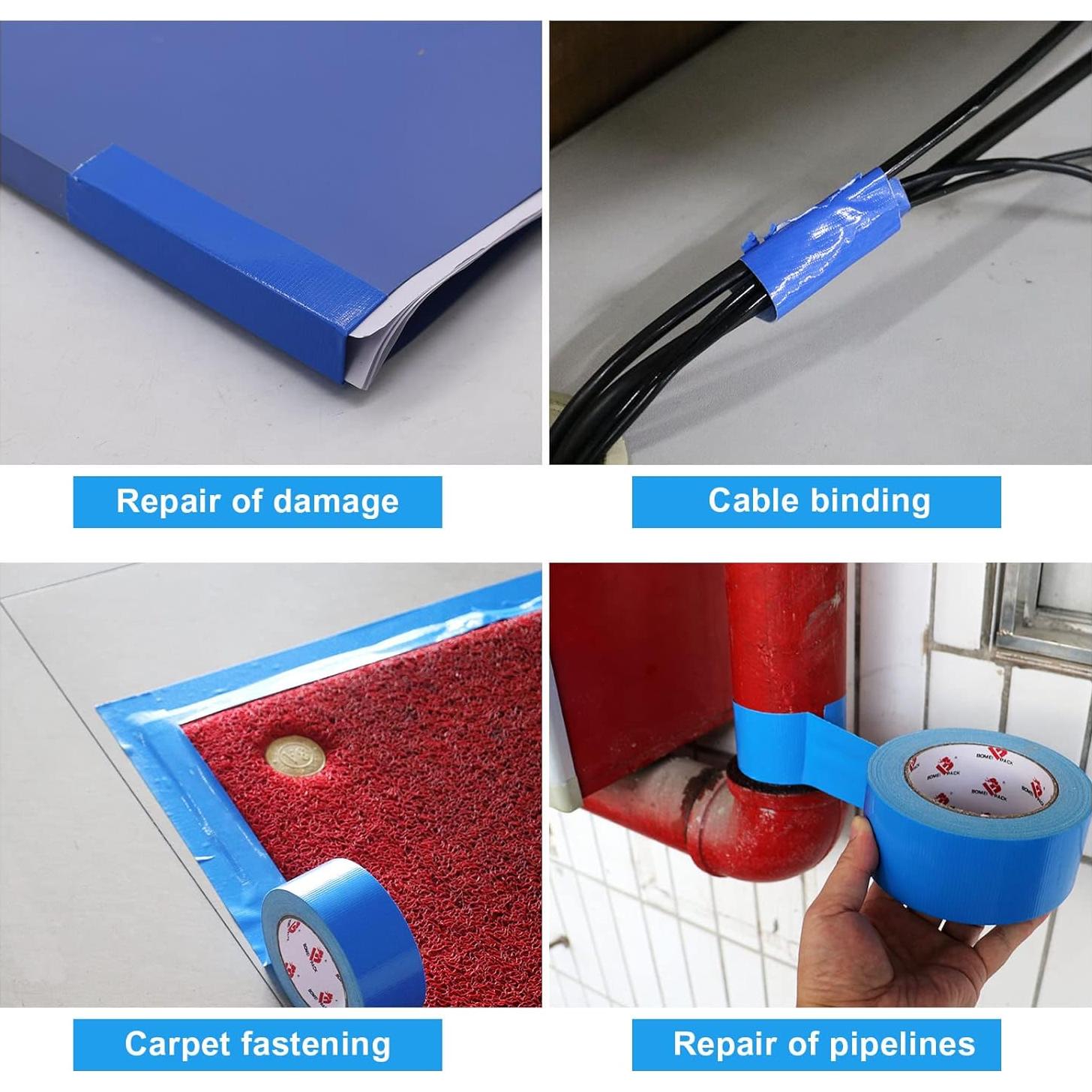 Cinta Adhesiva Azul Resistente JIALAI HOME 5cm x 27.43m