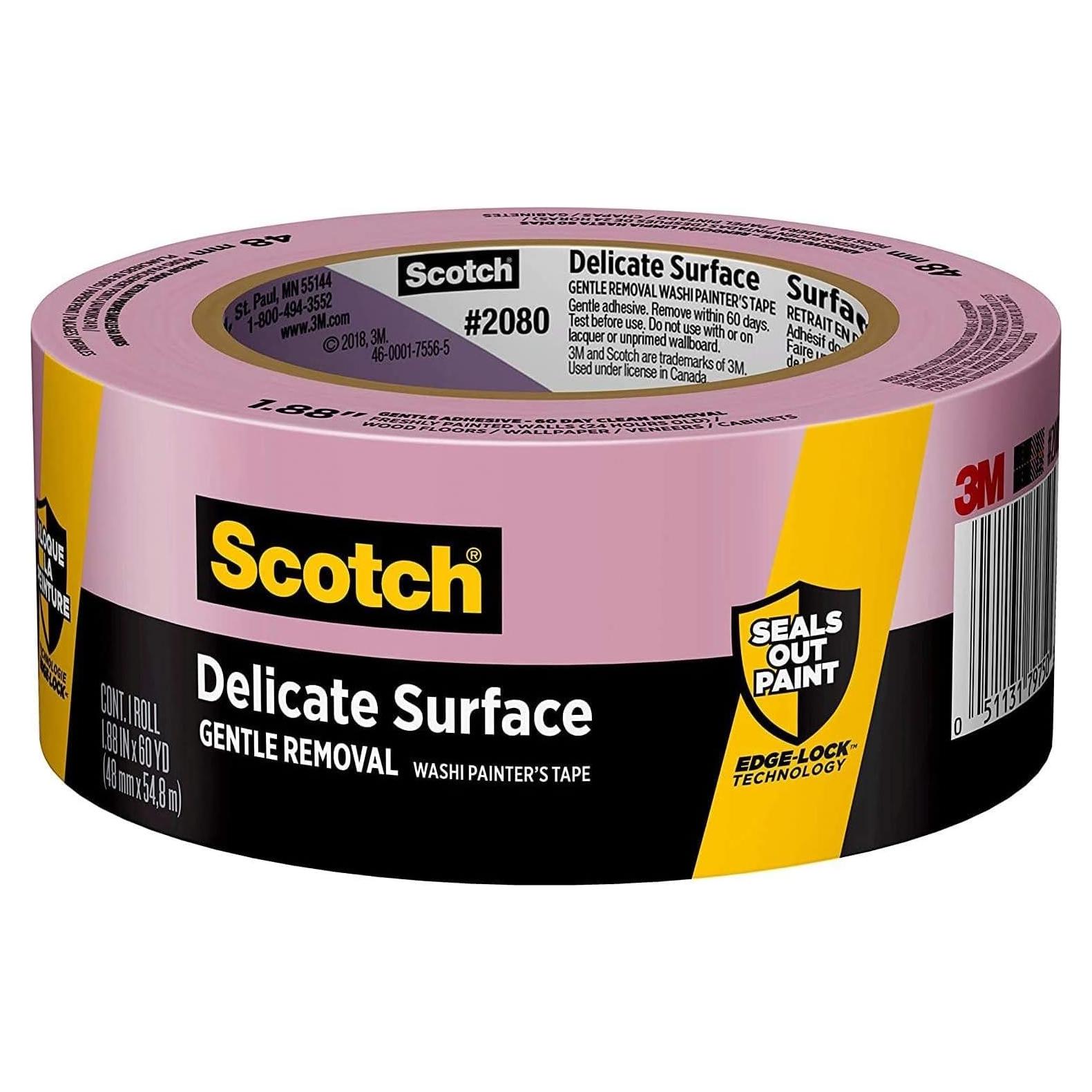 Cinta de Enmascarar 3M Scotch-Blue 2080 50.8mm x 54.86m Azul (4 unidades)