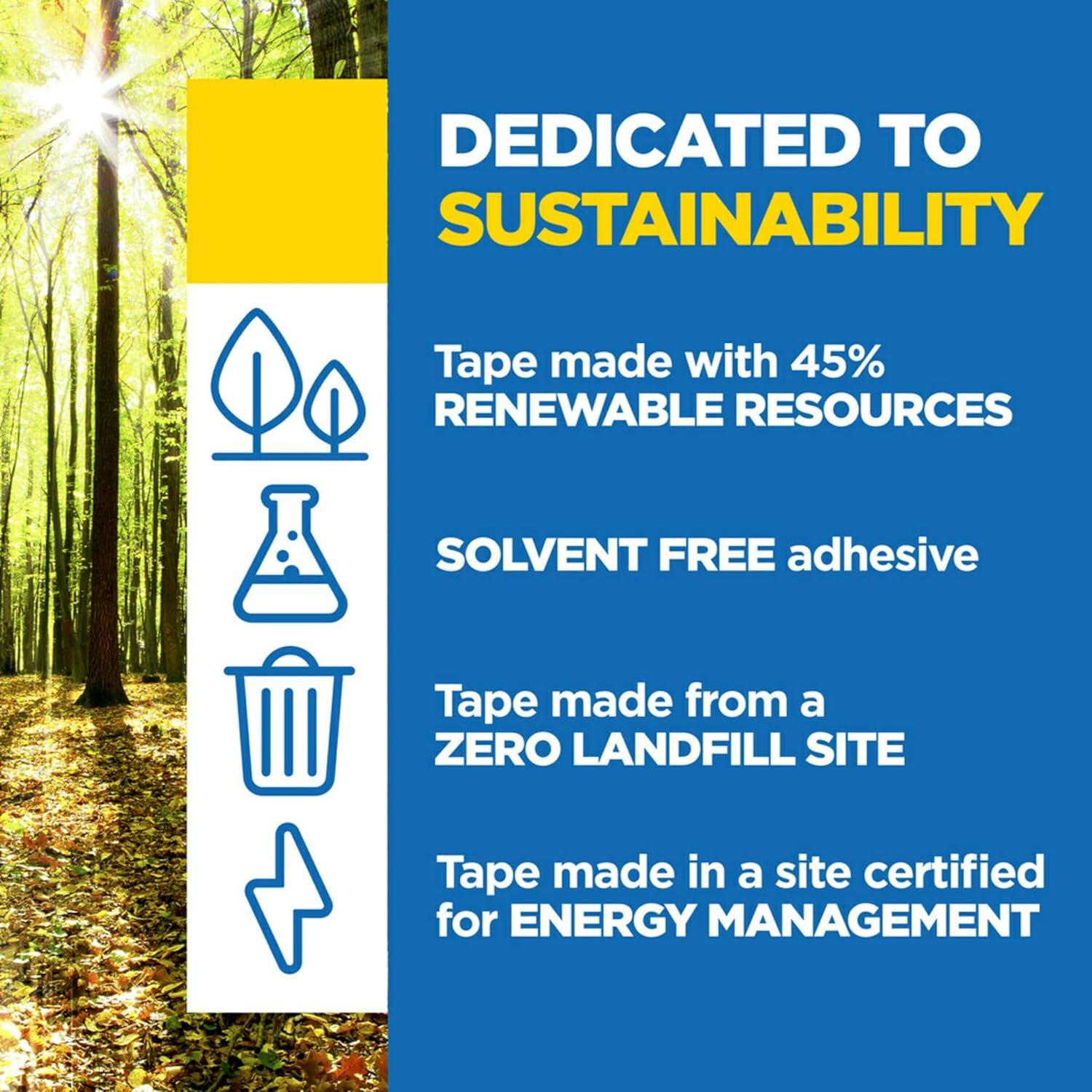 Cinta de Pintor ScotchBlue 3.58 cm x 439.9 m, 8 Rollos, Azul