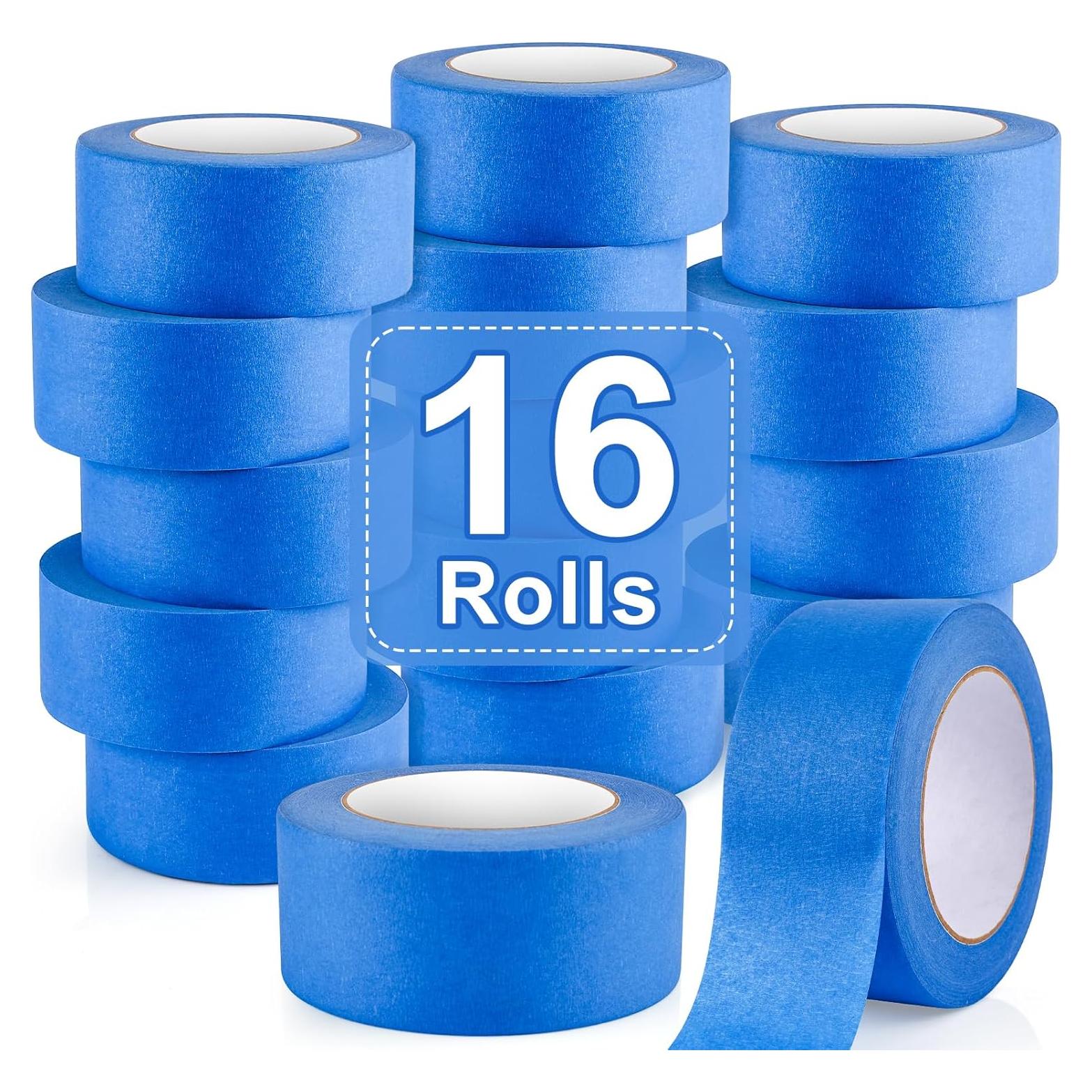 Cinta de Pintor Azul NEOACT 16 Rollos 5 cm x 50 m Sin Residuo