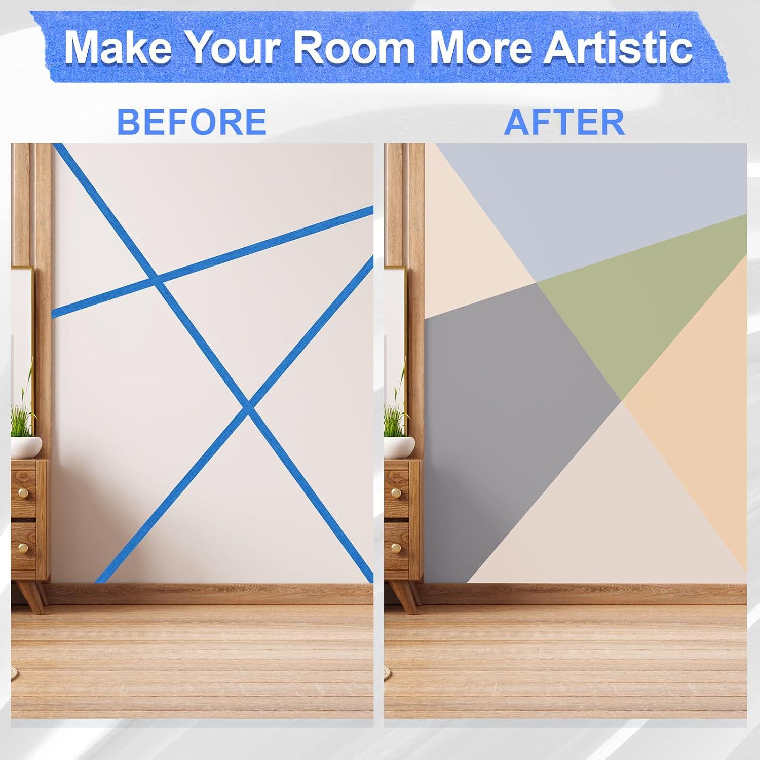 Cinta de Pintor Azul NEOACT 16 Rollos 5 cm x 50 m Sin Residuo