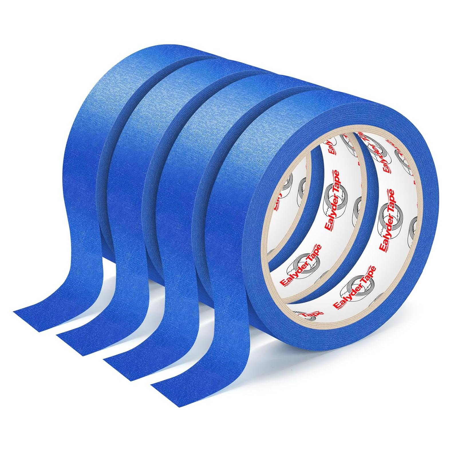 Cinta de Pintor Azul Ealyder Tape 4 Rollos 2.39 cm x 20 m