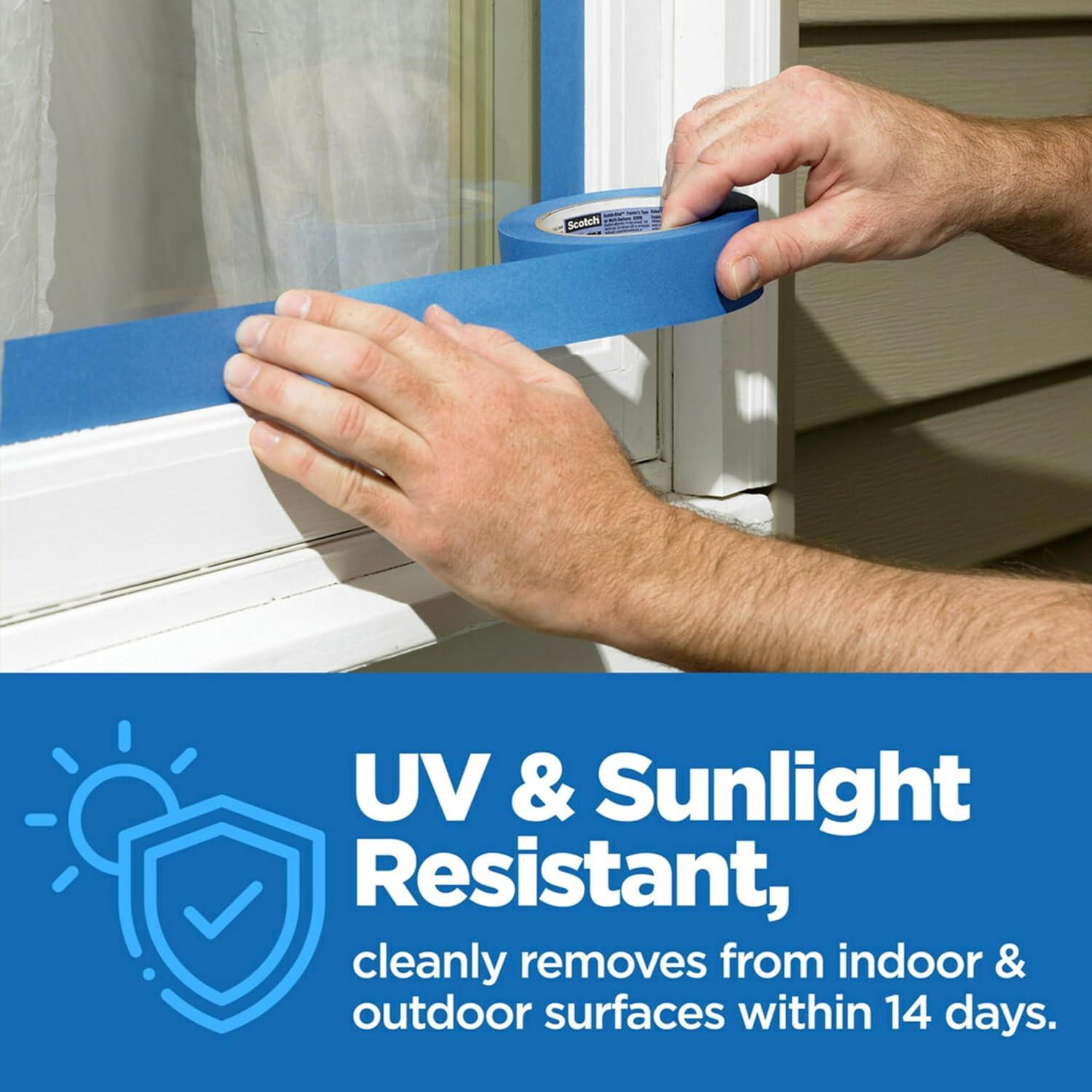 Cinta de Enmascarar ScotchBlue 2090 3M, 7.19 cm x 54.86 m, 12 Rollos