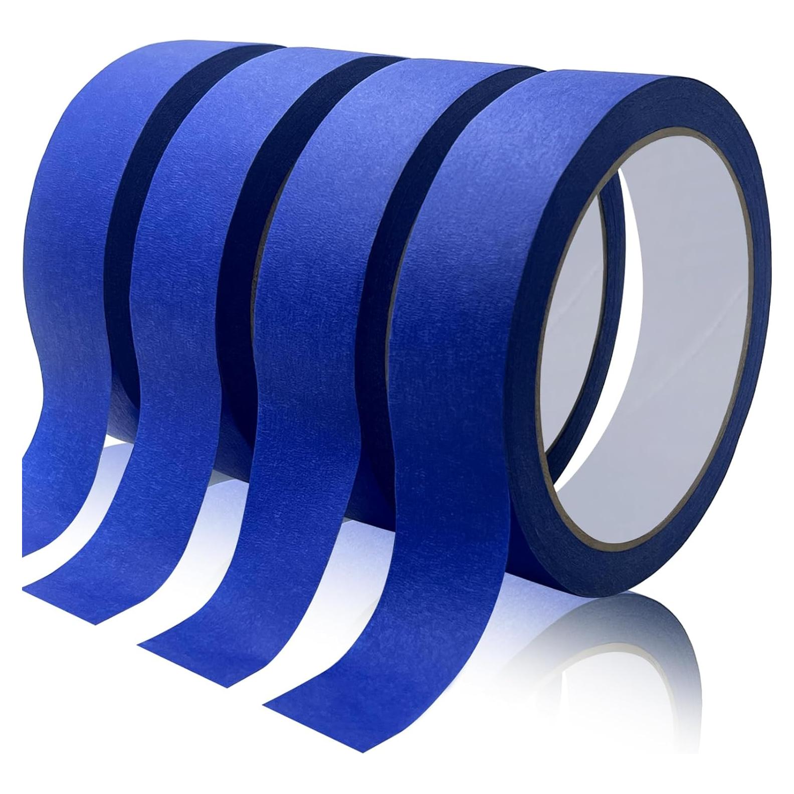 Cinta de Pintor Azul Smaring 4 Rollos 2.4cm x 20.1m Sin Residuo