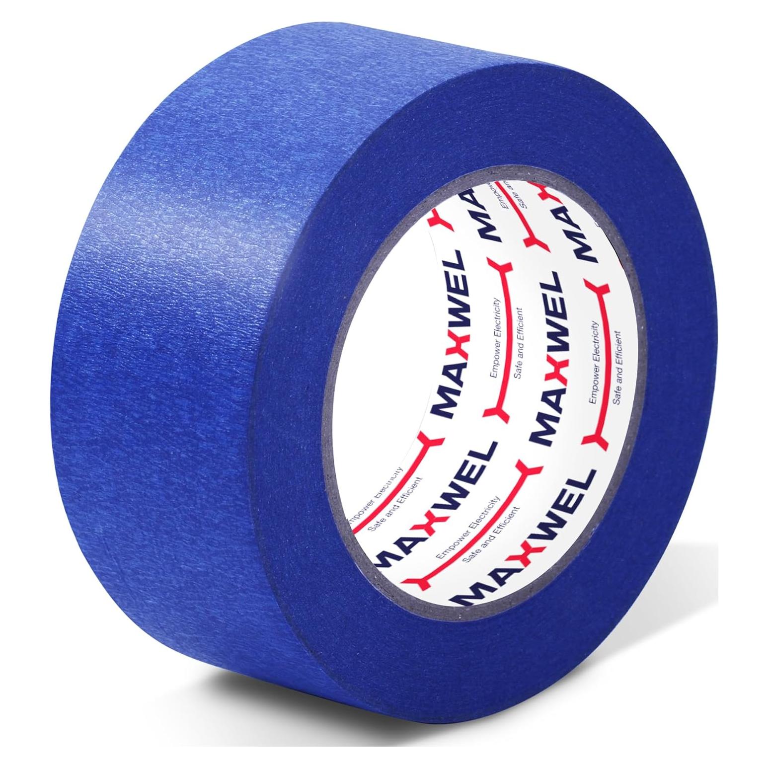 Cinta de Pintor Azul 5 cm Maxwel 60 Yds Sin Residuo