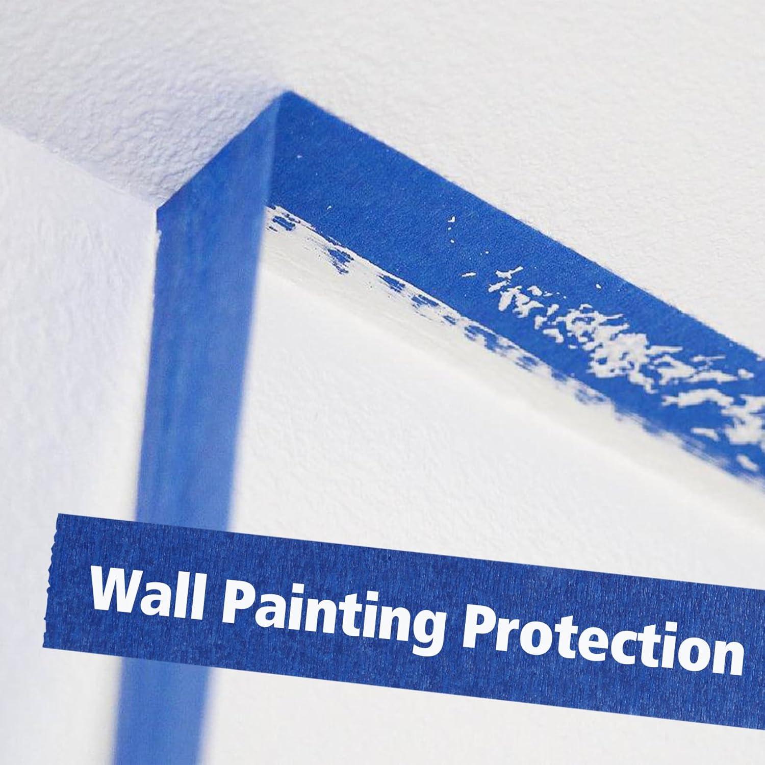 Cinta de Pintor Azul 5 cm Maxwel 60 Yds Sin Residuo