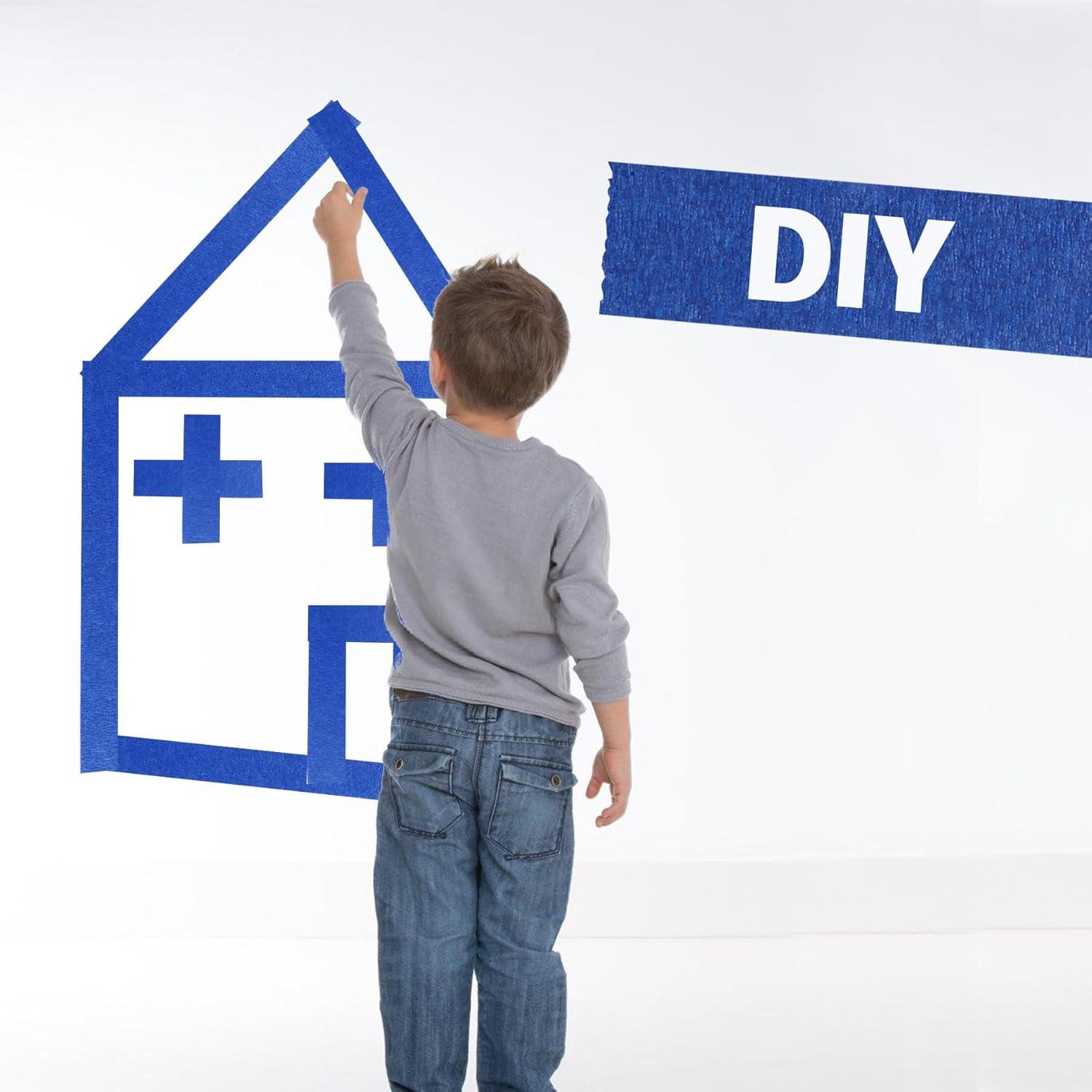 Cinta de Pintor Azul 5 cm Maxwel 60 Yds Sin Residuo