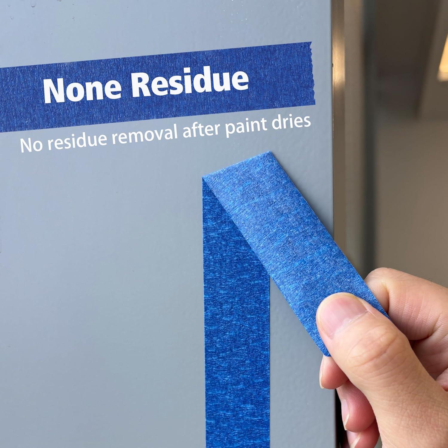 Cinta de Pintor Azul 5 cm Maxwel 60 Yds Sin Residuo