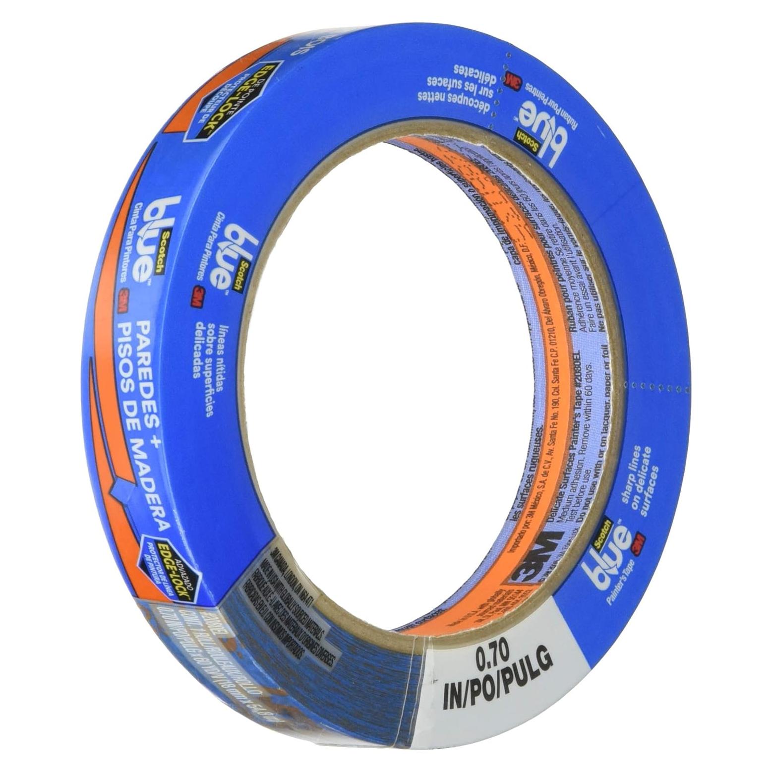 Cinta de Enmascarar Scotch 2080 Safe-Release 3M 54.86 m x 1.905 cm