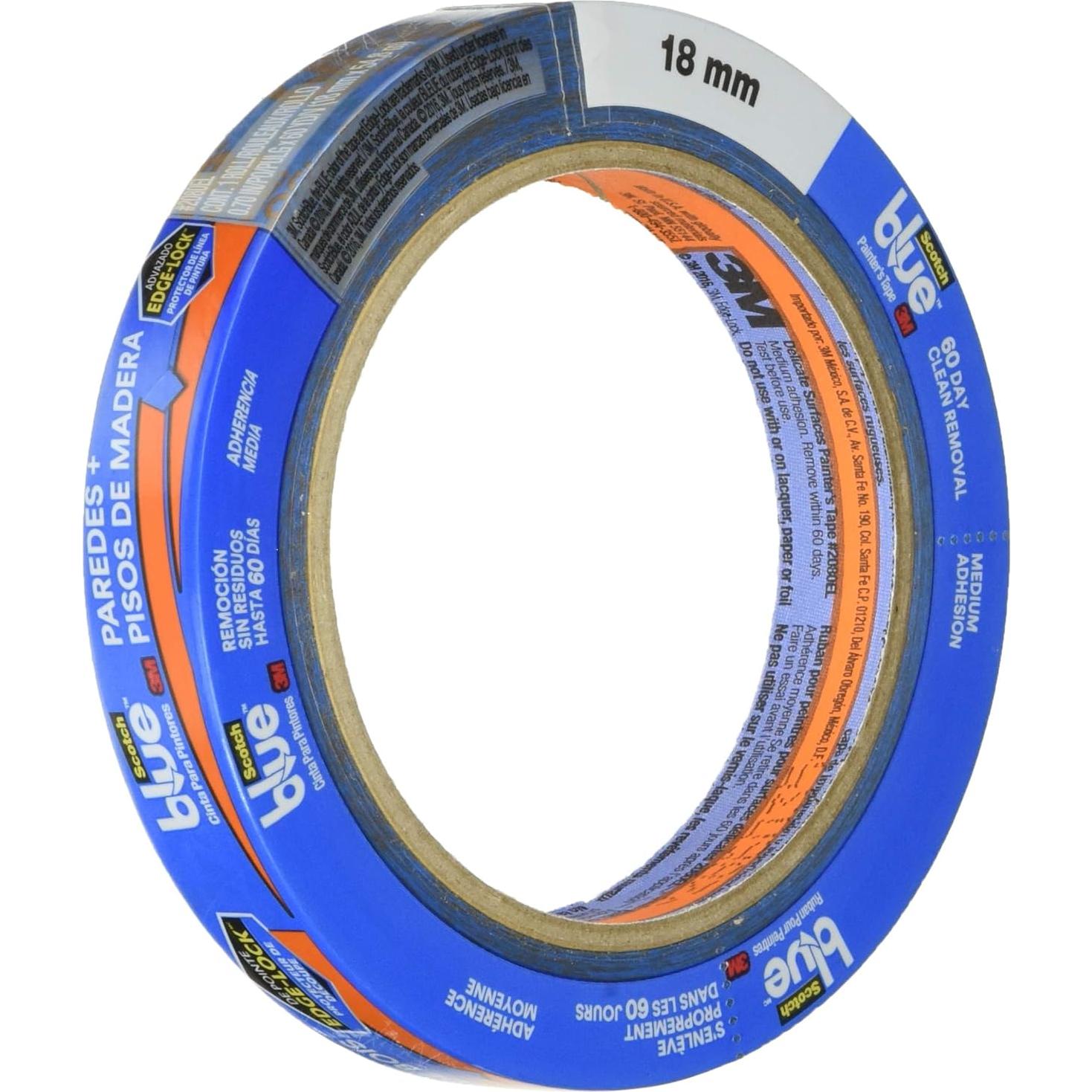 Cinta de Enmascarar Scotch 2080 Safe-Release 3M 54.86 m x 1.905 cm