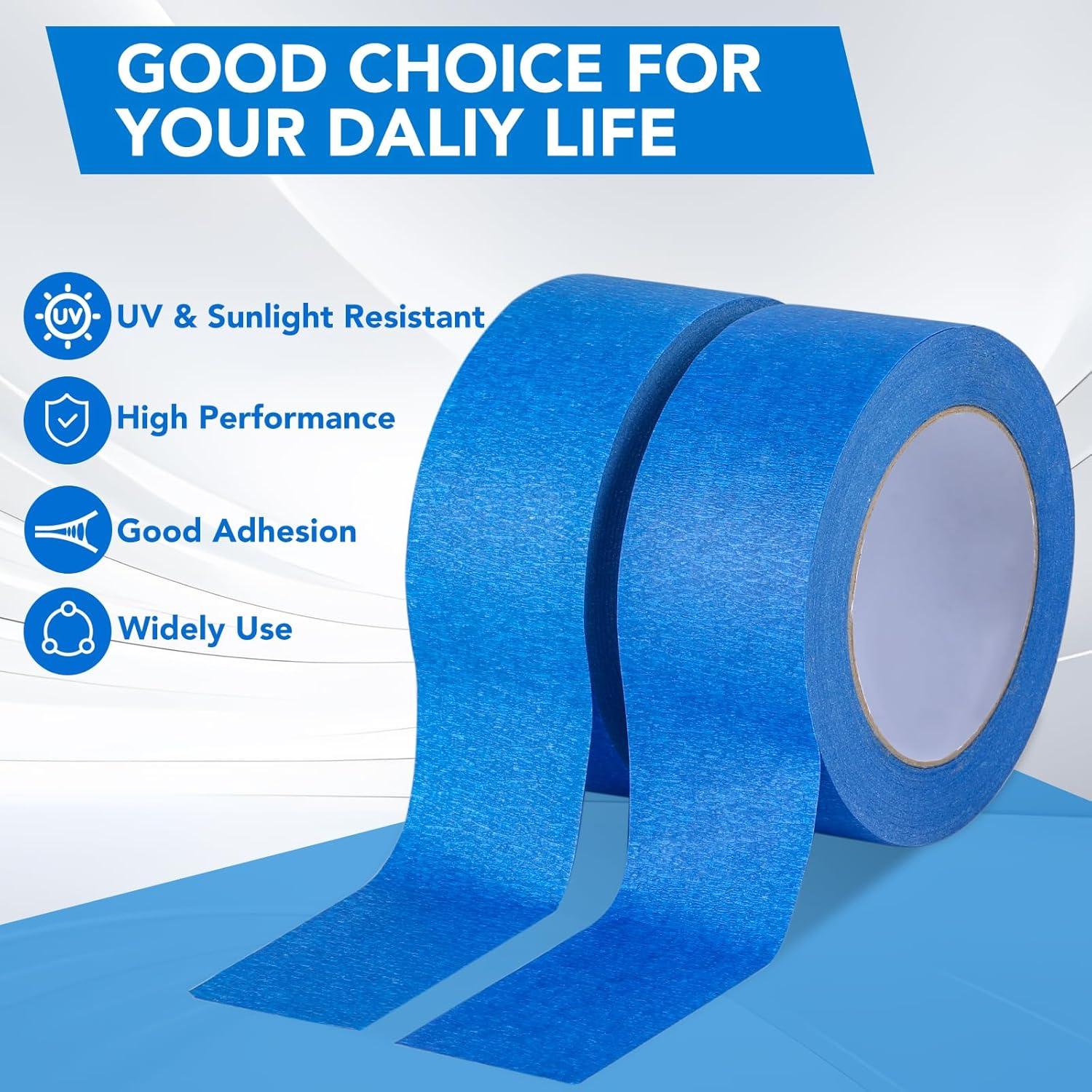 Cinta de Pintor VOISEN 16 Rollos 4.7 cm x 50.29 m Azul