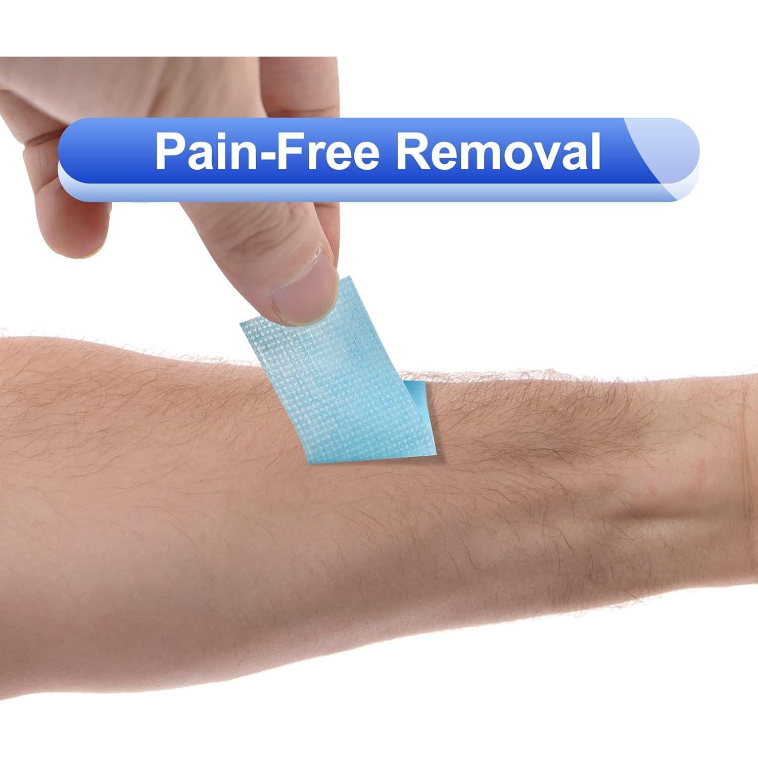 4 Rollos de Cinta Médica de Silicona Niceful 2.5cm x 3.65m