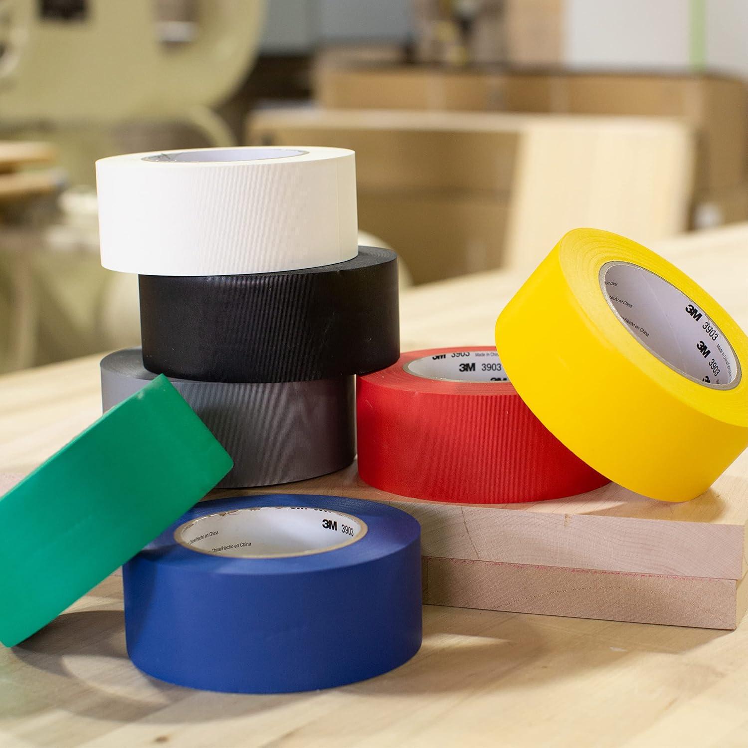 Cinta de Ducto de Vinilo 3M 3903 Azul 50 m x 5 cm